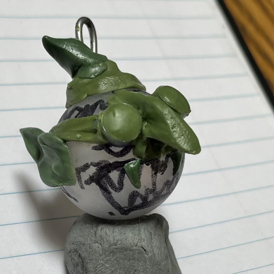 Christmas, Ornament, Red Gobbo