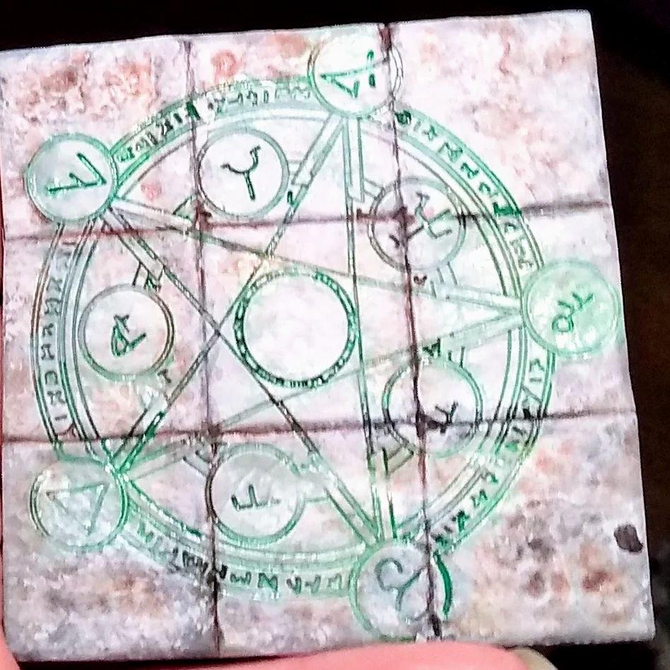 Mystic dungeon floor tile