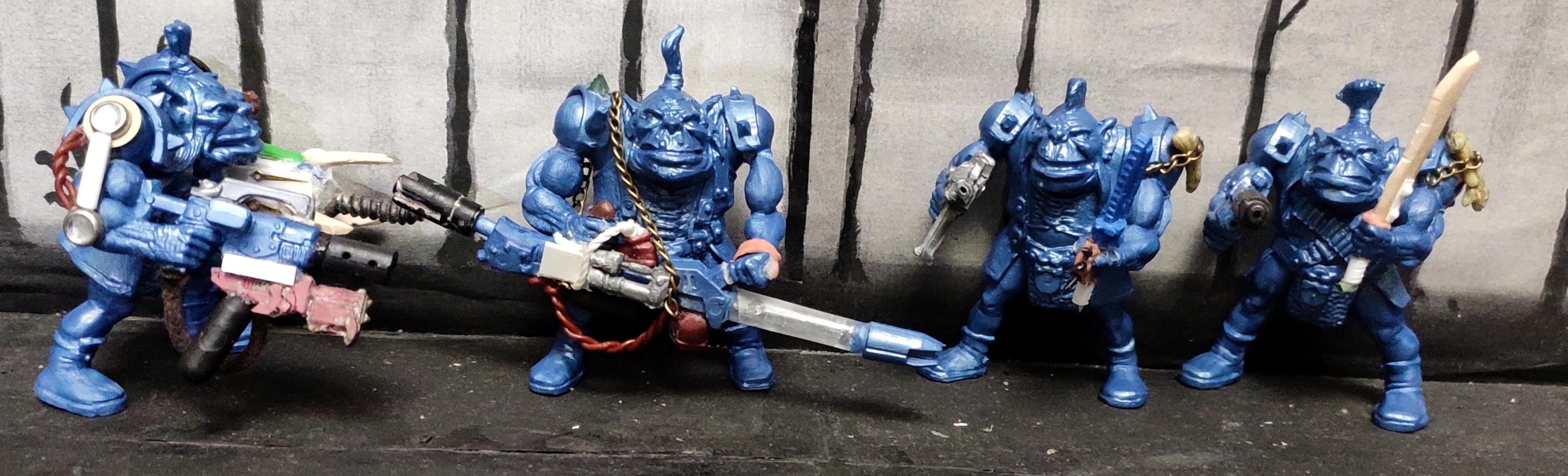 Big Gunz, Choppa, Conversion, Fantasy Battles, From Russia, Heavy Weapon, Infantry, Orcs, Power Claw, Regiment, Scratch Build, Shoota, Technolog, Tehnolog, Warriors, Work In Progress