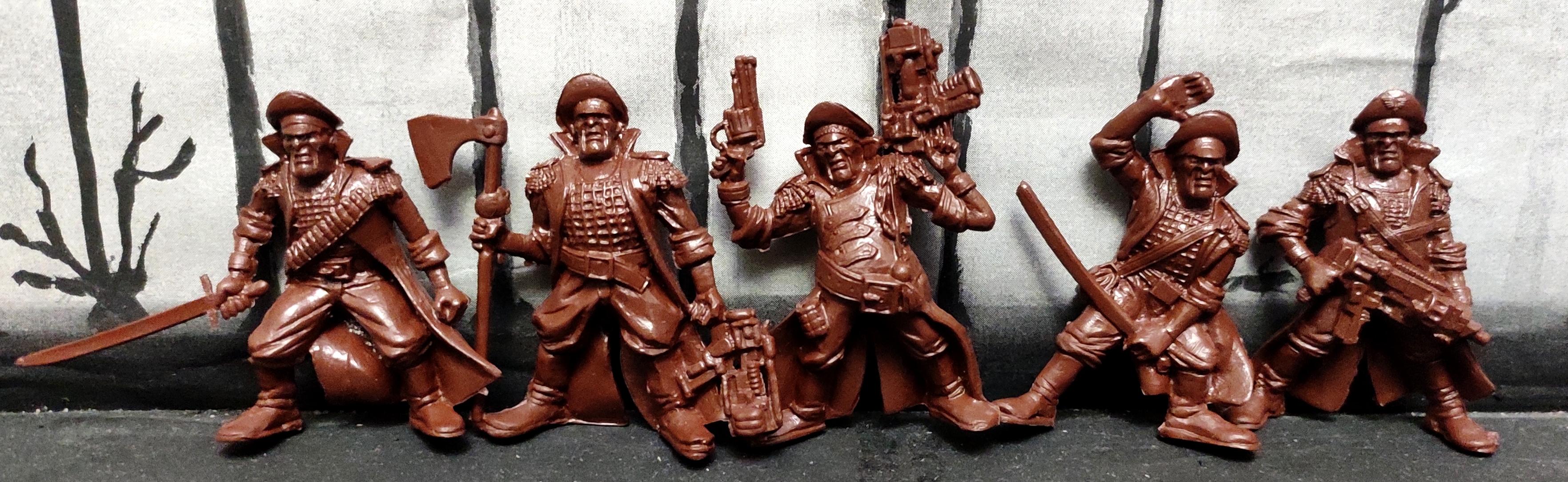 Axe, Fantasy Battles, From Russia, Infantry, Regiment, Revolver, Saber, Submachine Gun, Technolog, Tehnolog, Warriors, Work In Progress