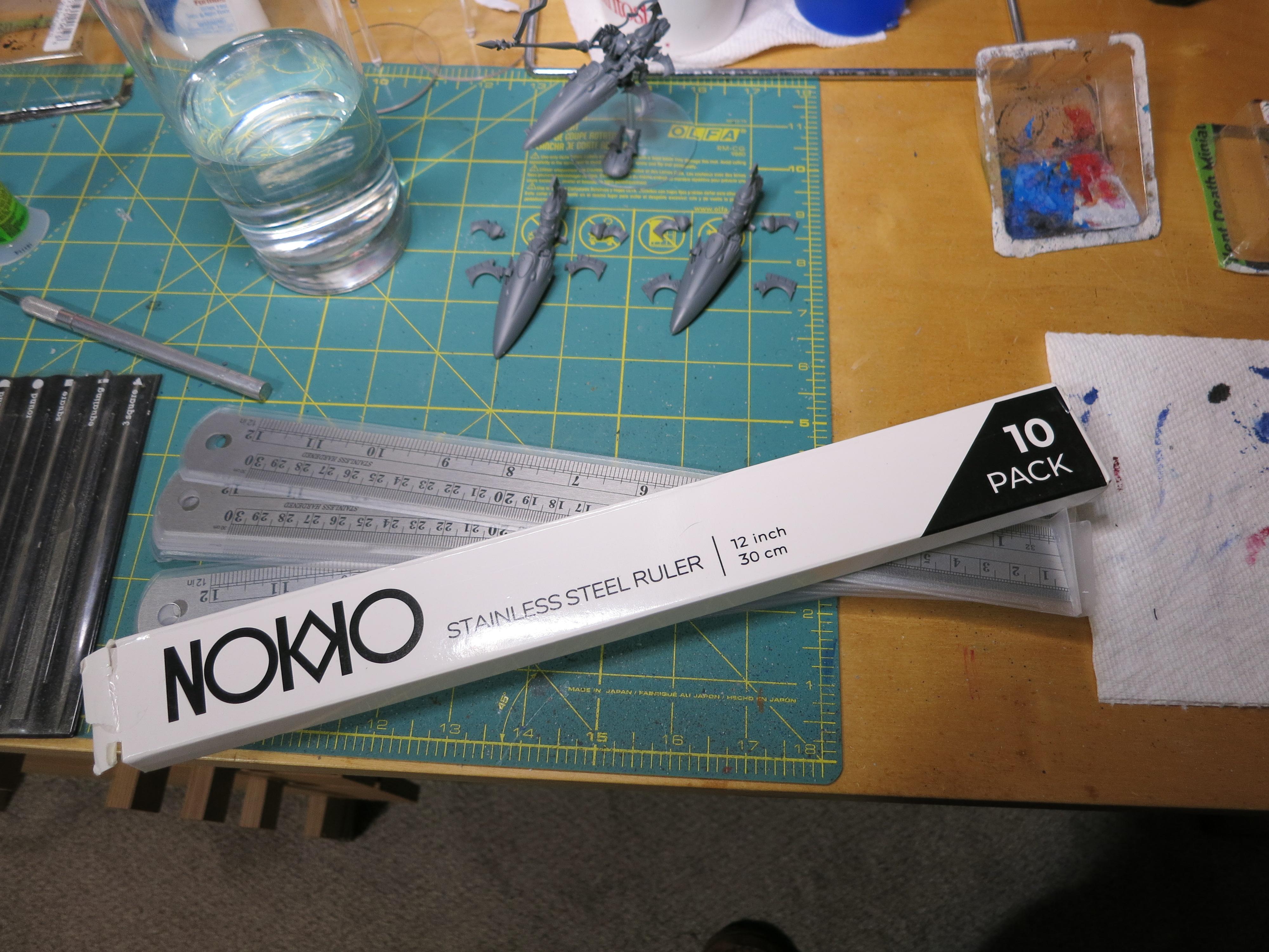 bikes and rulers