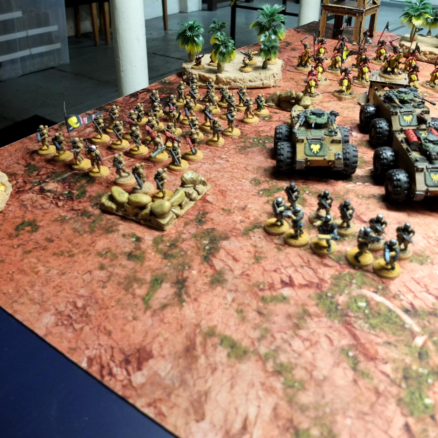 Astra Militarum, Conversion, Count-as, Custom, Desert Fighters, Imperial Guard, Iron Core, Proxy, Raumjager Infantry, Scratch Build