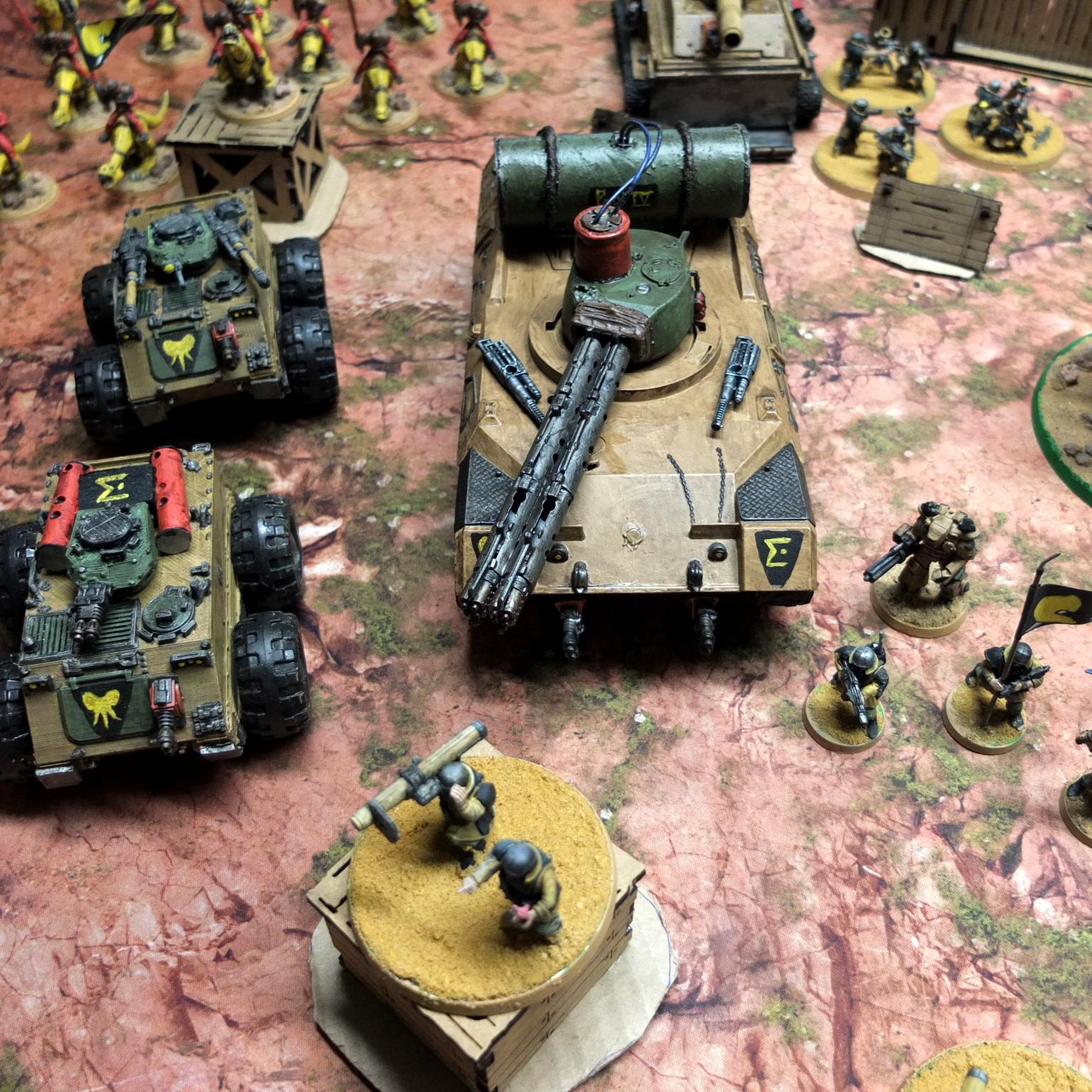 Astra Militarum, Conversion, Count-as, Custom, Desert Fighters ...