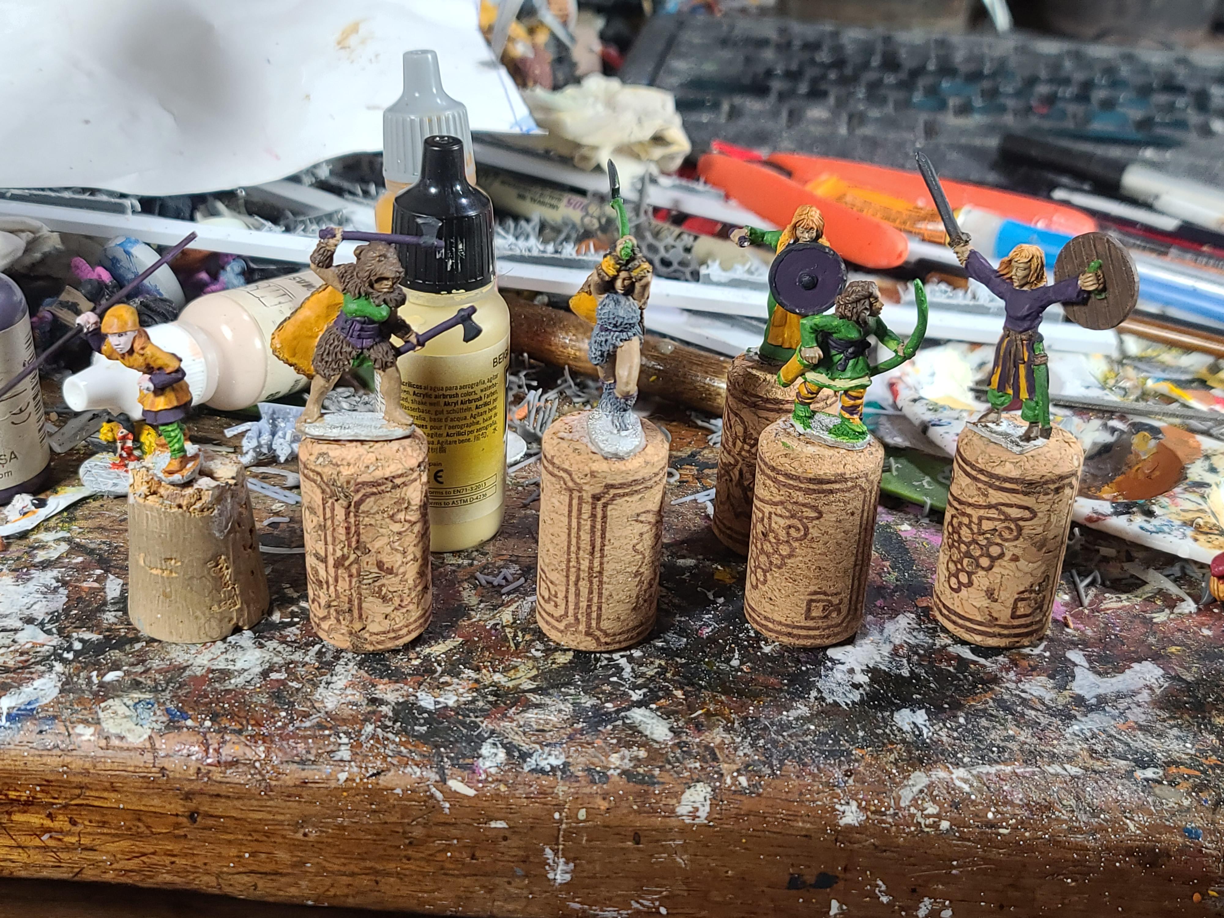 Archers, Bad Squiddo Games, Berserks, Female, Norse, Saga, Shieldmaidens