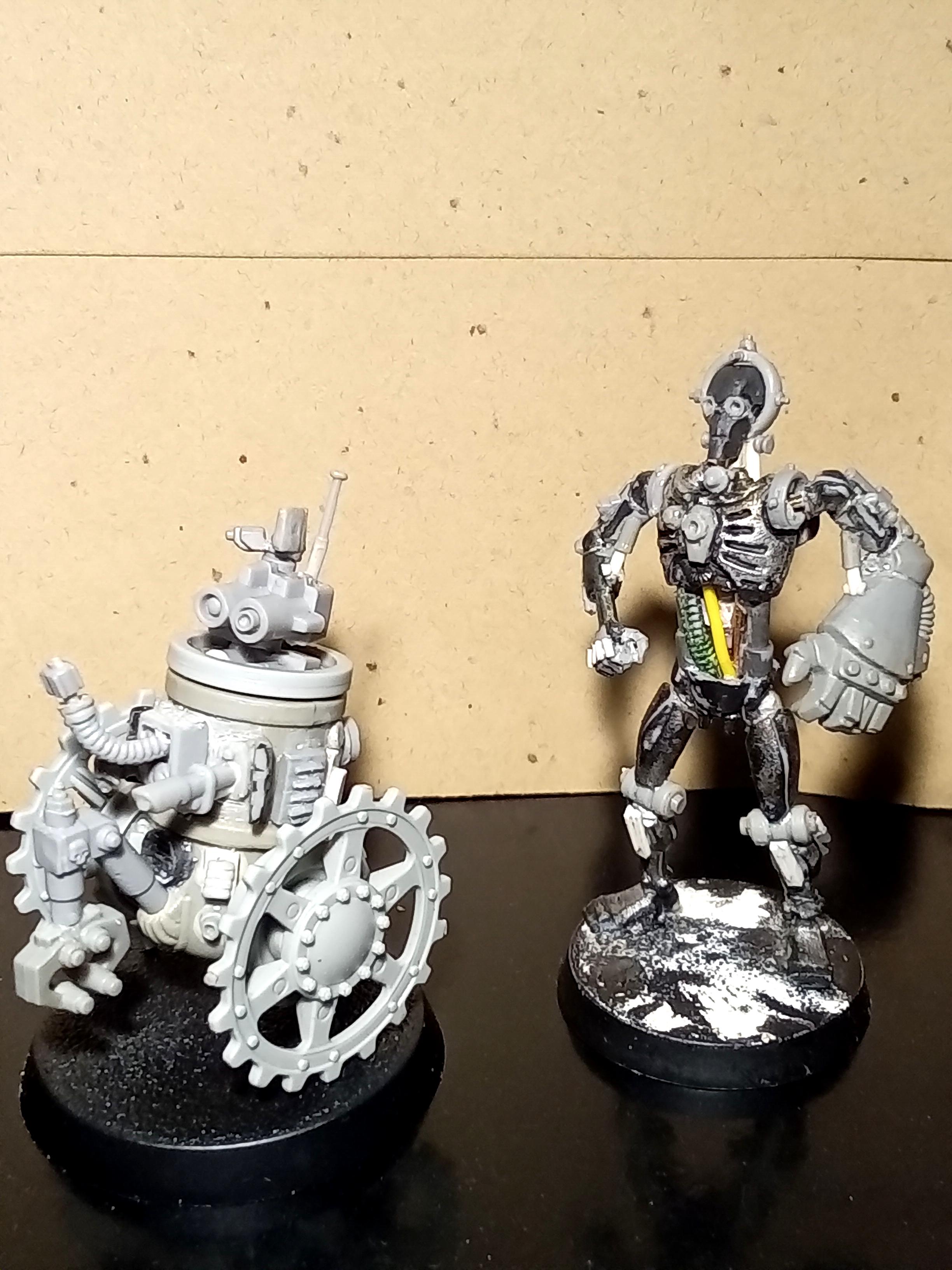 Conversion, Mechanicus, Servitors, Star Wars, Warhammer 40,000