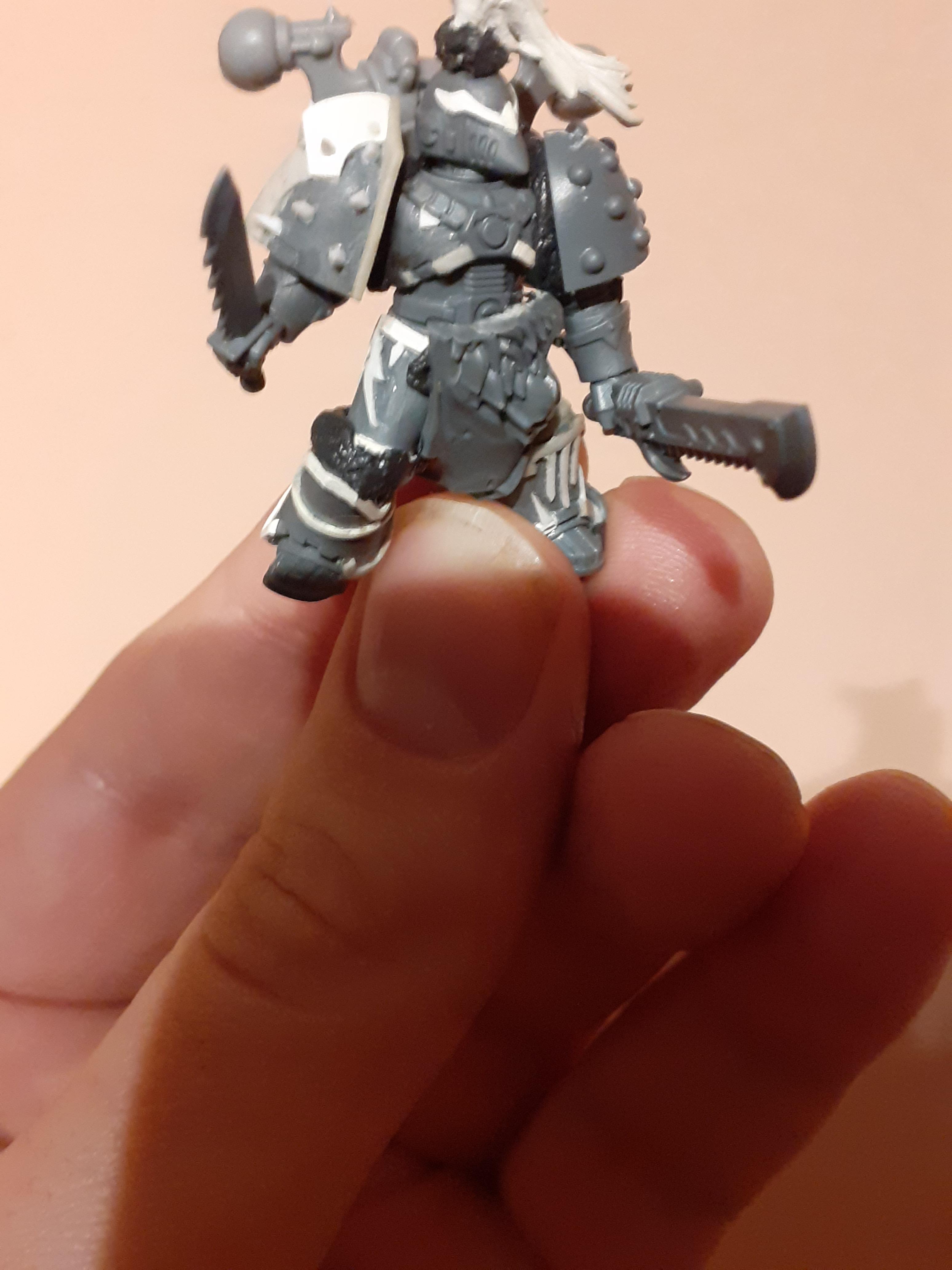 Beaky, Black Legion, Chaos Space Marines, Conversion, Work In Progress