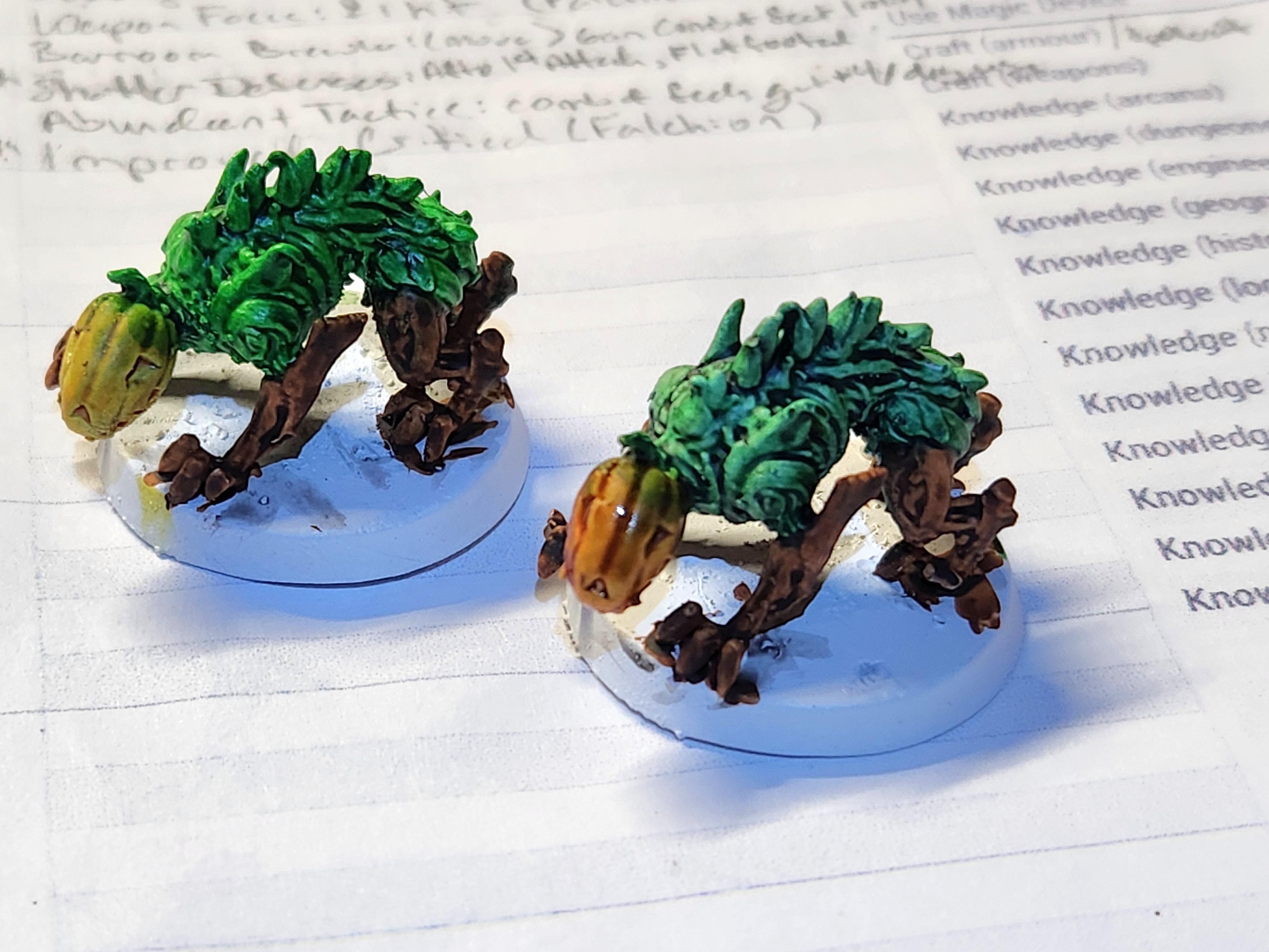 Dungeons &amp; Dragons, Dungeons And Dragons, Pathfinders, Thorny, Vegepygmy