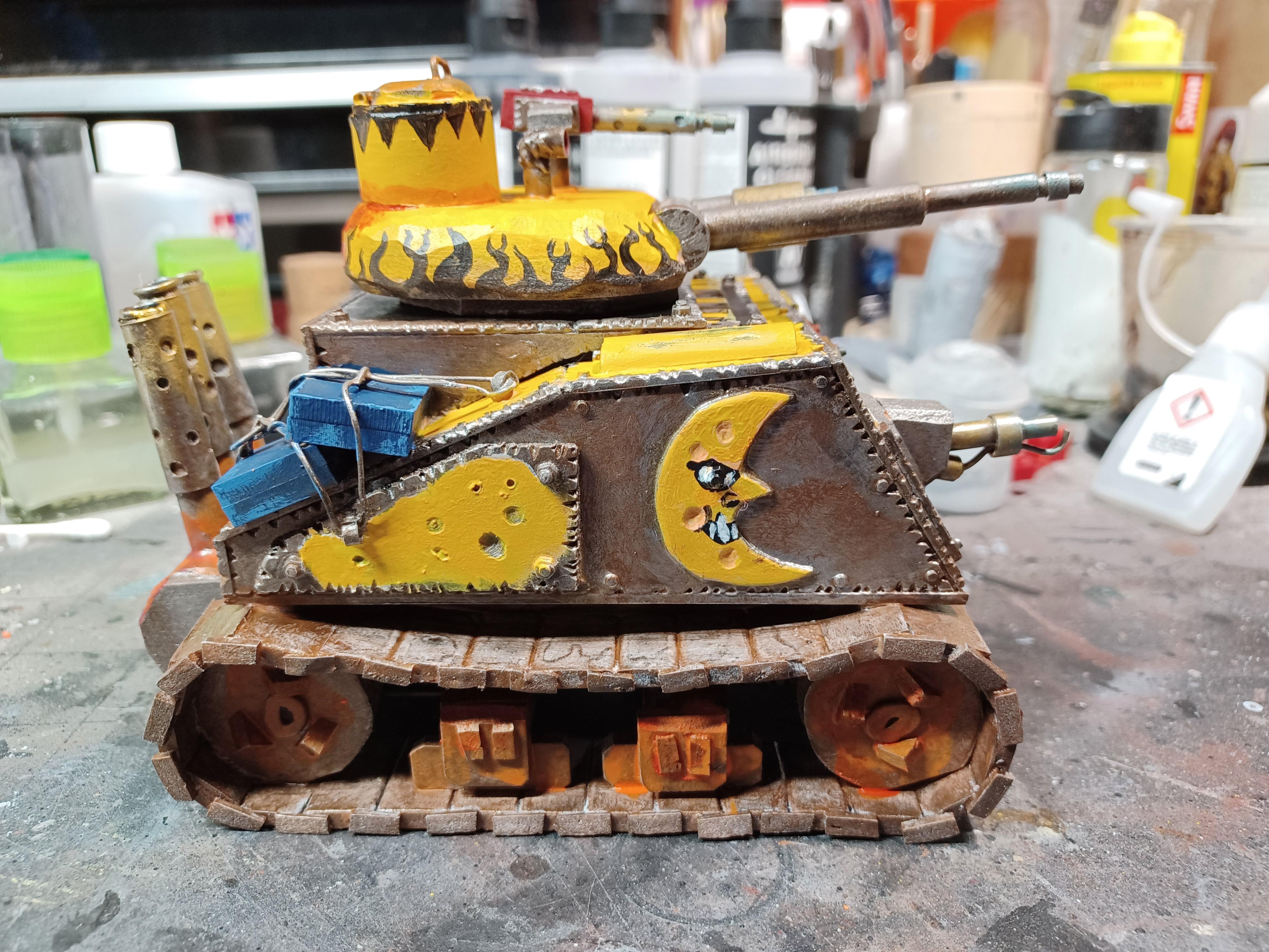Orks, Scratch Build, Tank, Warhammer 40,000