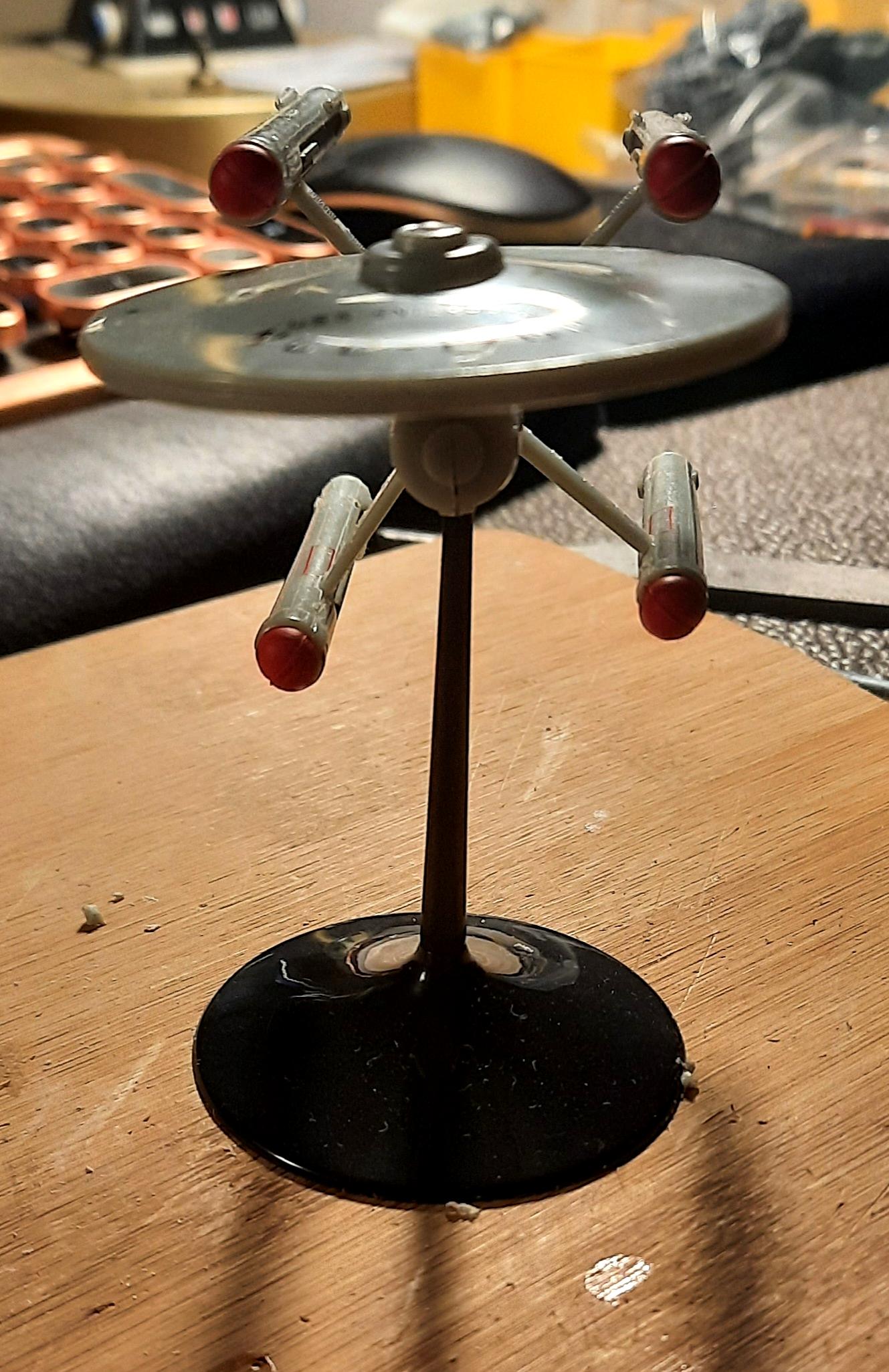 Dreadnought, Federation, Kit Bash, Star Trek, Tos