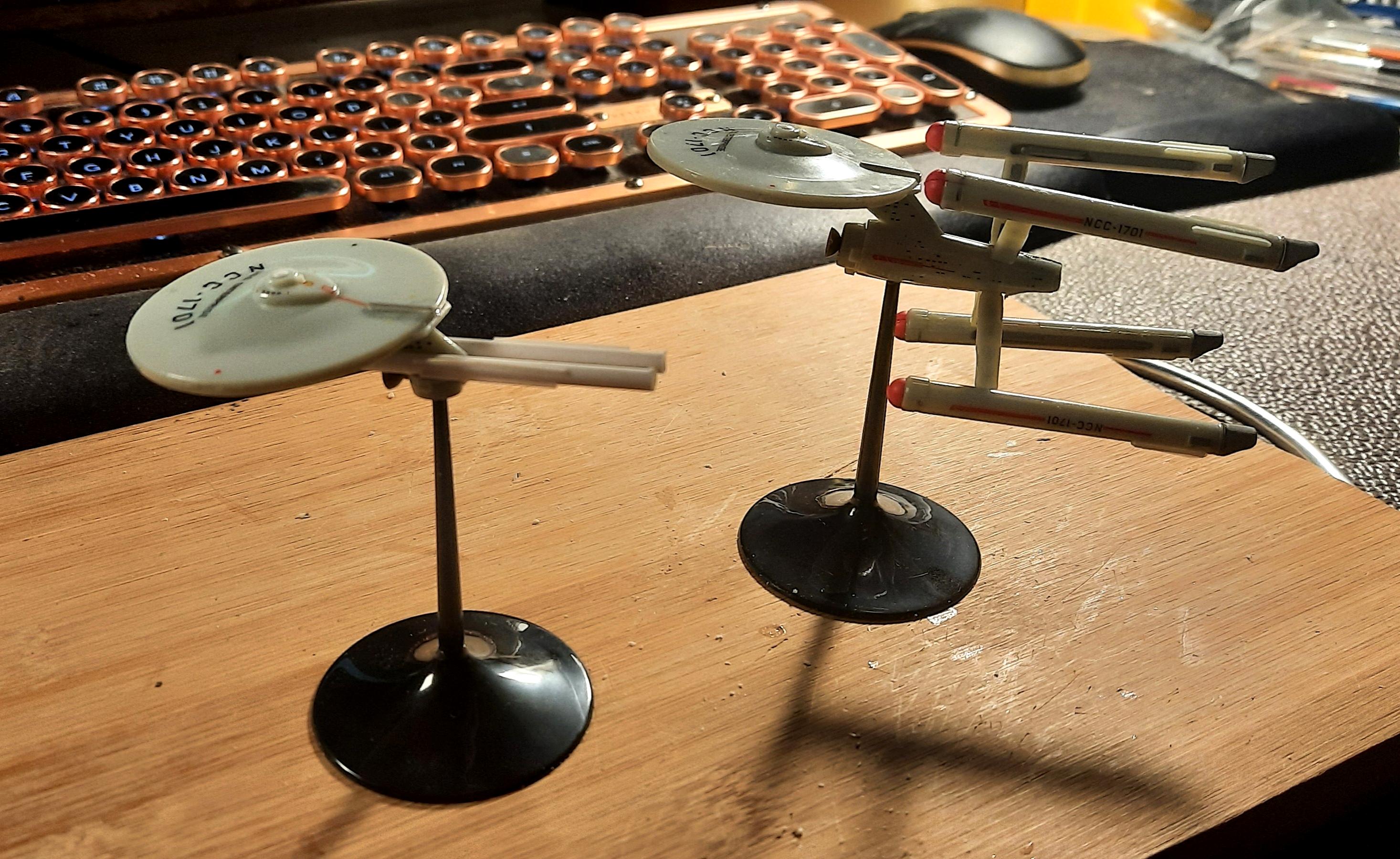 Federation, Kit Bash, Star Trek, Tos