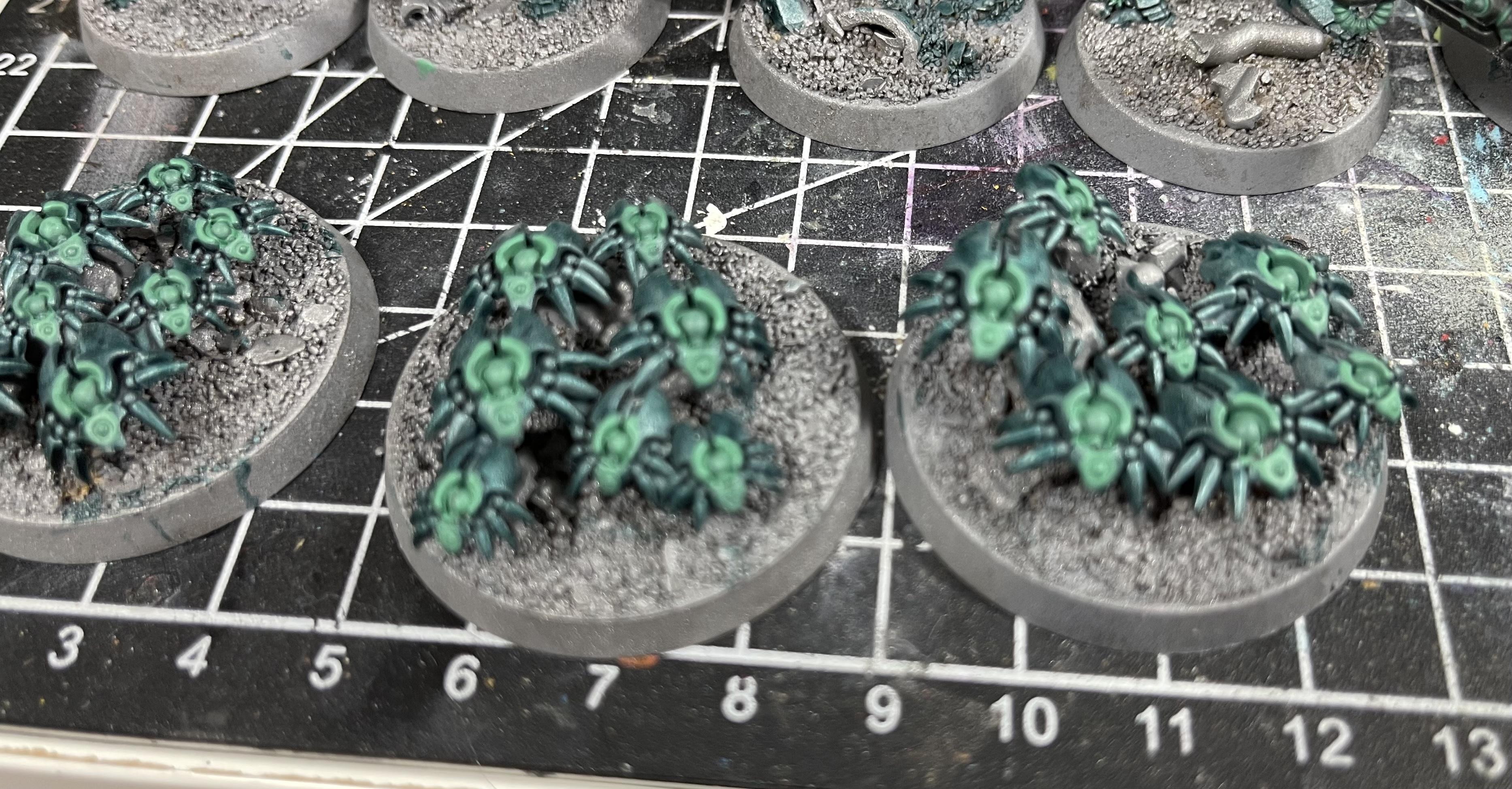 Necrons, Scarabs, Warhammer 40,000, Work In Progress