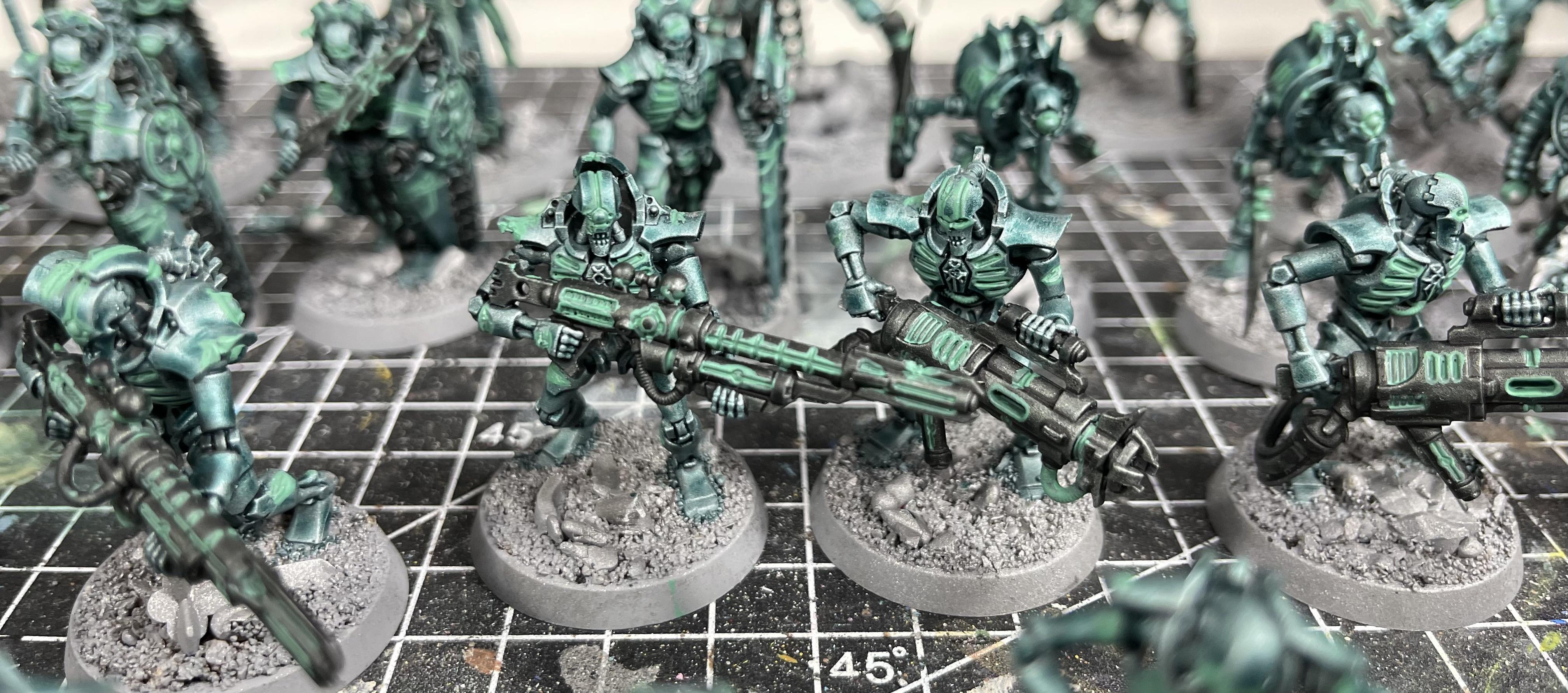 Deathmark, Immortal, Necrons, Warhammer 40,000, Work In Progress ...