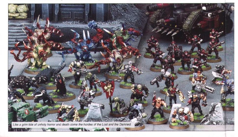 3rd Edition, Chaos, Codex Eye Of Terror, Copyright Games Workshop, Imperial Guard, Lost And The Damned, Mutant, Retro Review