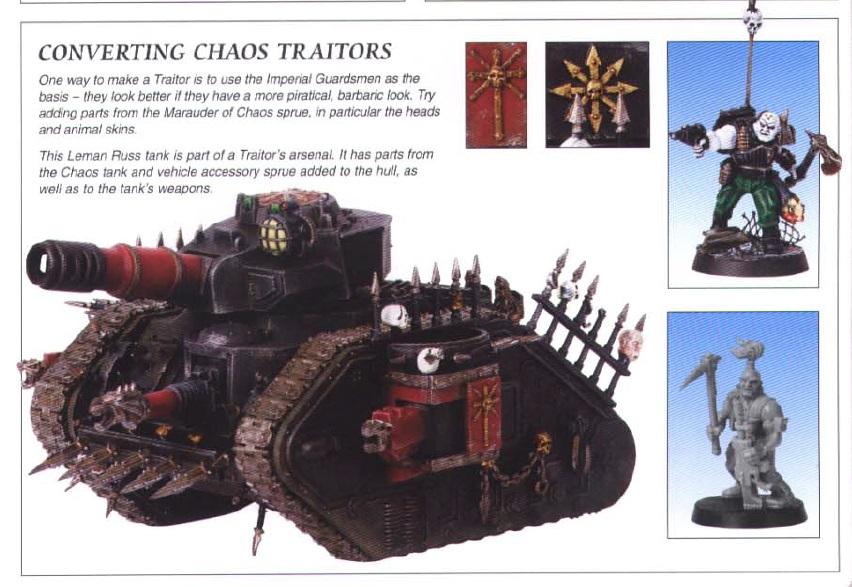 3rd Edition, Codex Eye Of Terror, Copyright Games Workshop, Imperial Guard, Leman Russ, Retro Review, Traitor