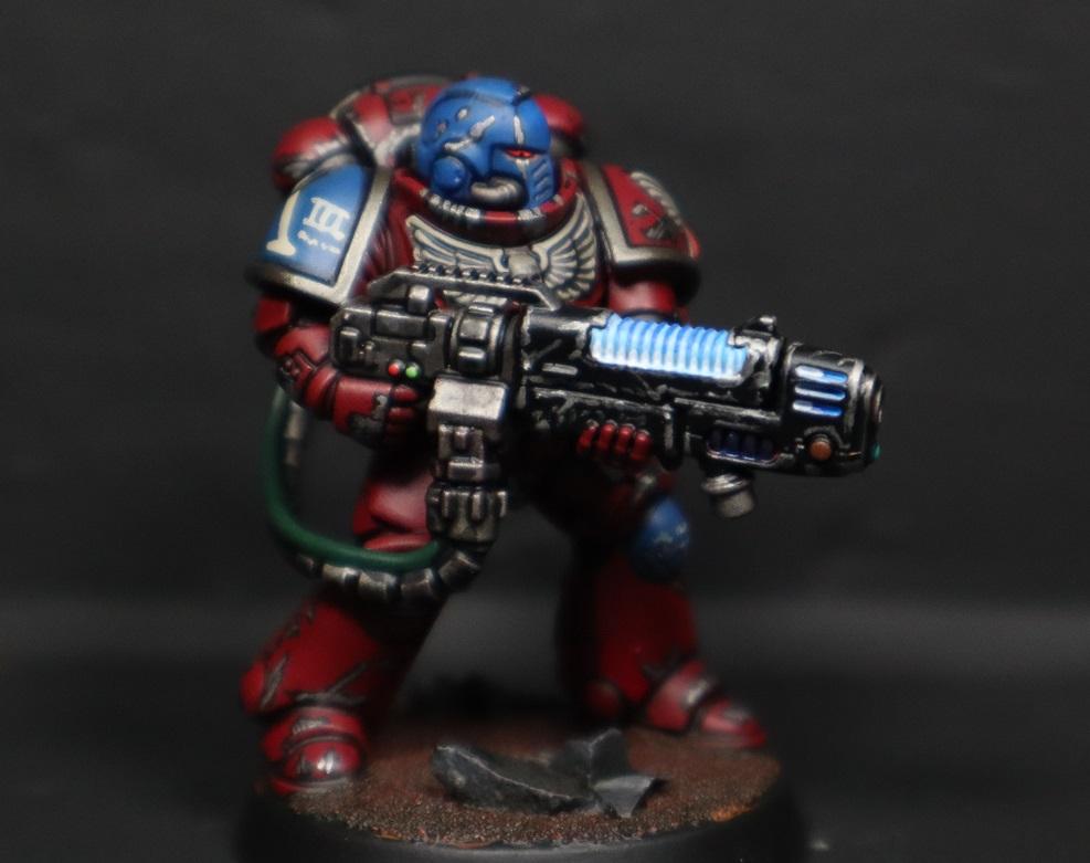 Blood Angels Primaris Hellblasters, Carrero Arts, Carreroarts, Hellblaster, Hellblaster Squad, Primaris, Primaris Hellblasters, Space Marines, Warhammer 40,000