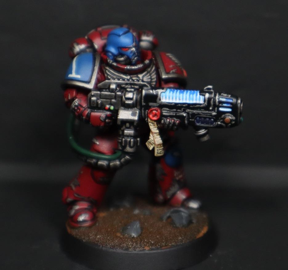 Blood Angels Primaris Hellblasters, Carrero Arts, Carreroarts, Hellblaster, Hellblaster Squad, Primaris, Primaris Hellblasters, Space Marines, Warhammer 40,000