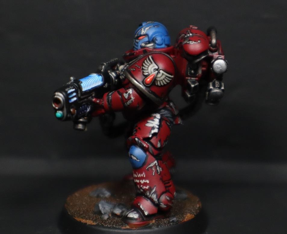 Blood Angels Primaris Hellblasters, Carrero Arts, Carreroarts, Hellblaster, Hellblaster Squad, Primaris, Primaris Hellblasters, Space Marines, Warhammer 40,000