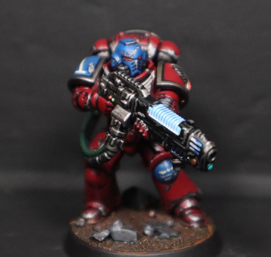 Blood Angels Primaris Hellblasters, Carrero Arts, Carreroarts, Hellblaster, Hellblaster Squad, Primaris, Primaris Hellblasters, Space Marines, Warhammer 40,000
