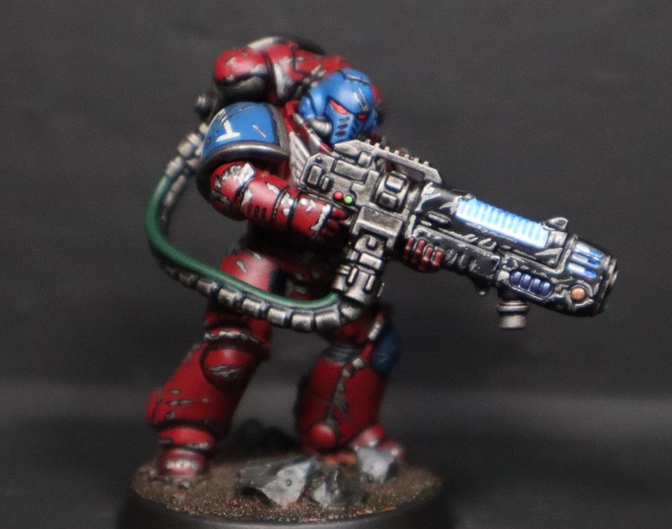 Blood Angels Primaris Hellblasters, Carrero Arts, Carreroarts, Hellblaster, Hellblaster Squad, Primaris, Primaris Hellblasters, Space Marines, Warhammer 40,000