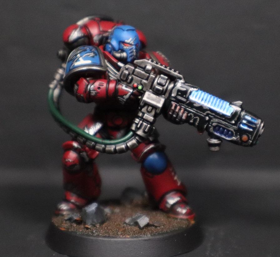 Blood Angels Primaris Hellblasters, Carrero Arts, Carreroarts, Hellblaster, Hellblaster Squad, Primaris, Primaris Hellblasters, Space Marines, Warhammer 40,000