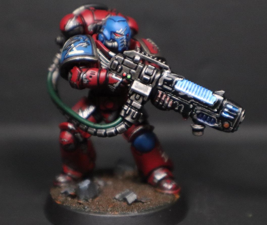 Blood Angels Primaris Hellblasters, Carrero Arts, Carreroarts, Hellblaster, Hellblaster Squad, Primaris, Primaris Hellblasters, Space Marines, Warhammer 40,000