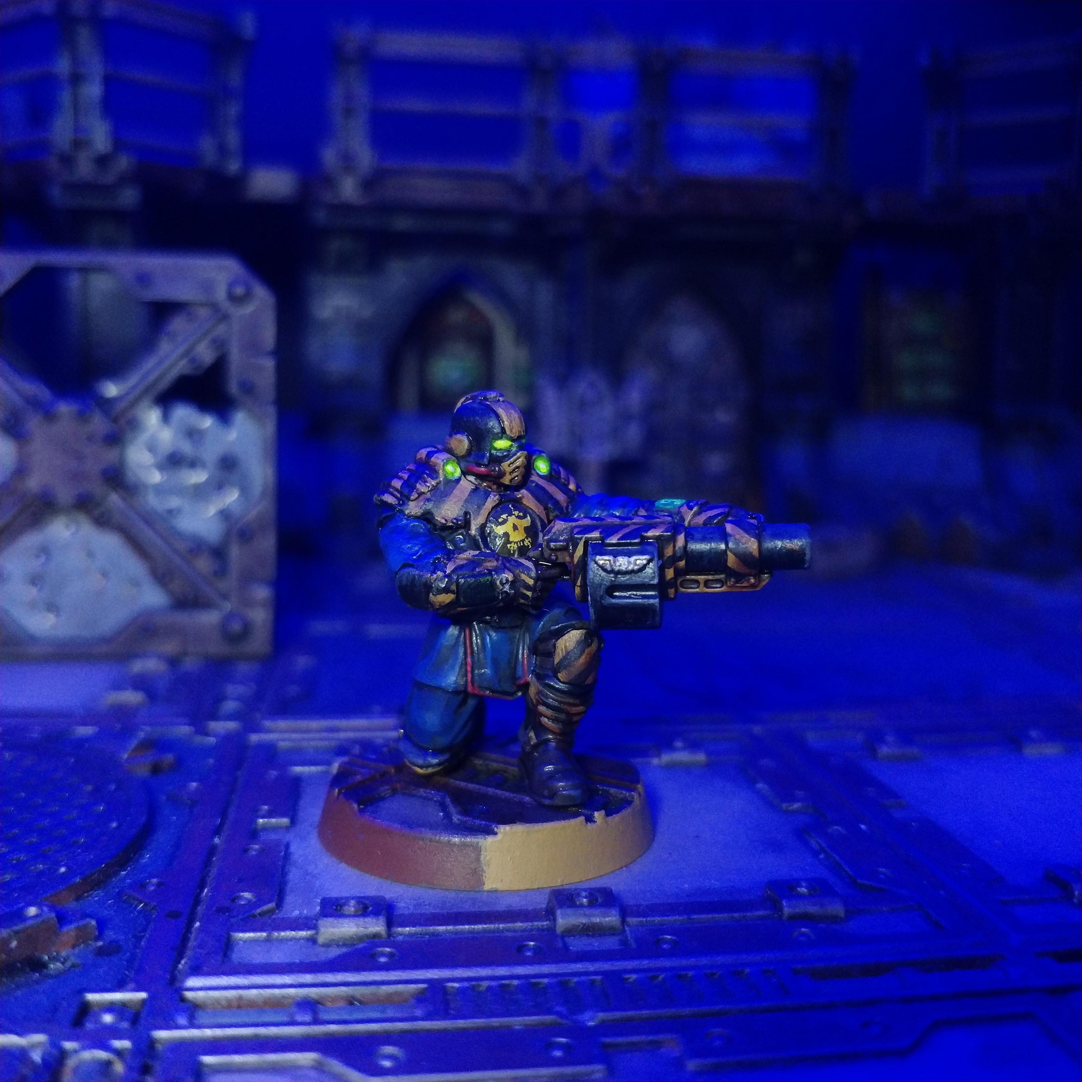 Enforcer, Grenade Launcher, N17, Necromunda, Palanite, Underhive, Warhammer 40,000