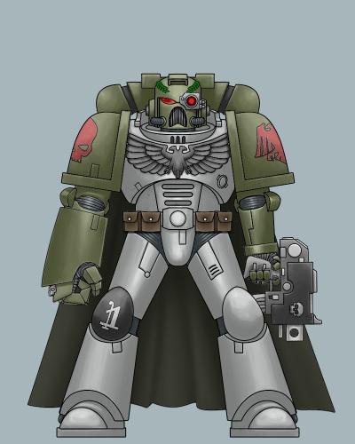 5th, Custom Chapter, Green And Grey, Primaris, Space Marines, Void Striders, Warhammer 40,000