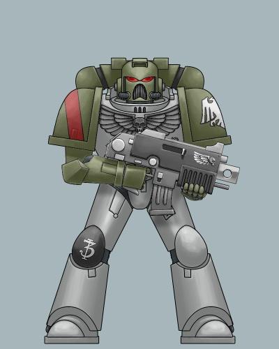 5th, Custom Chapter, Green And Grey, Primaris, Space Marines, Void Striders, Warhammer 40,000