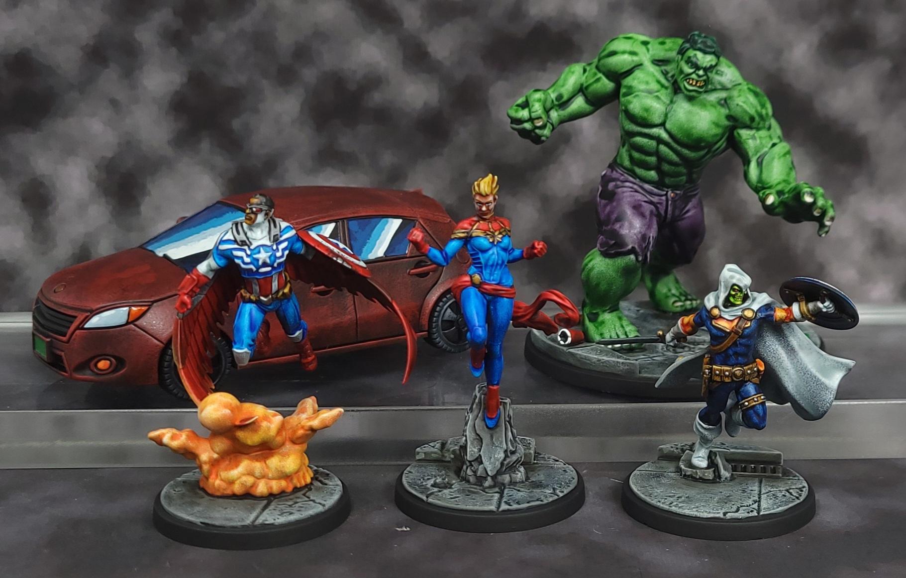 Crisis Protocol, Marvel