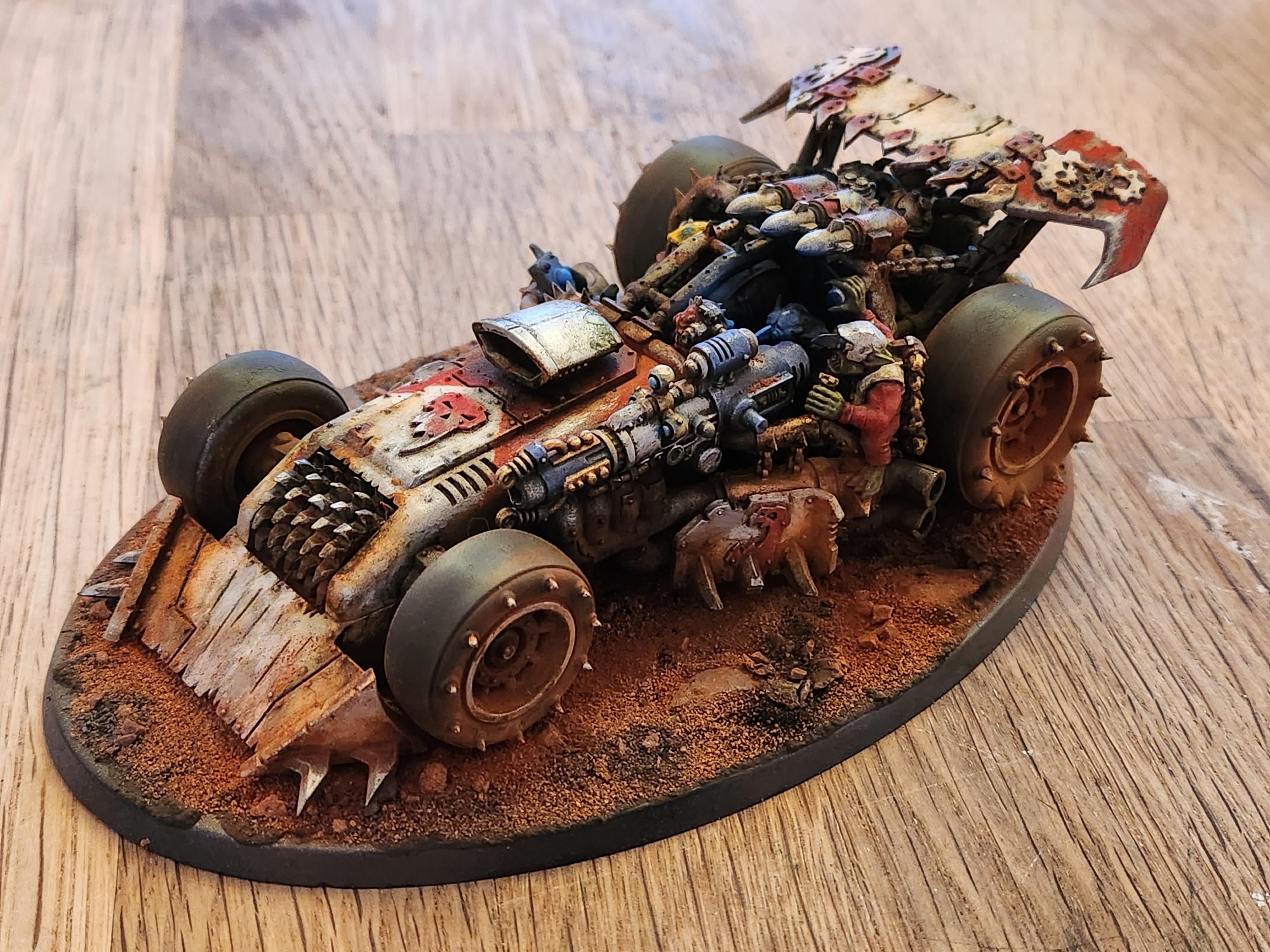 Orks 40k Games Workshop, Shokkjump Dragsta
