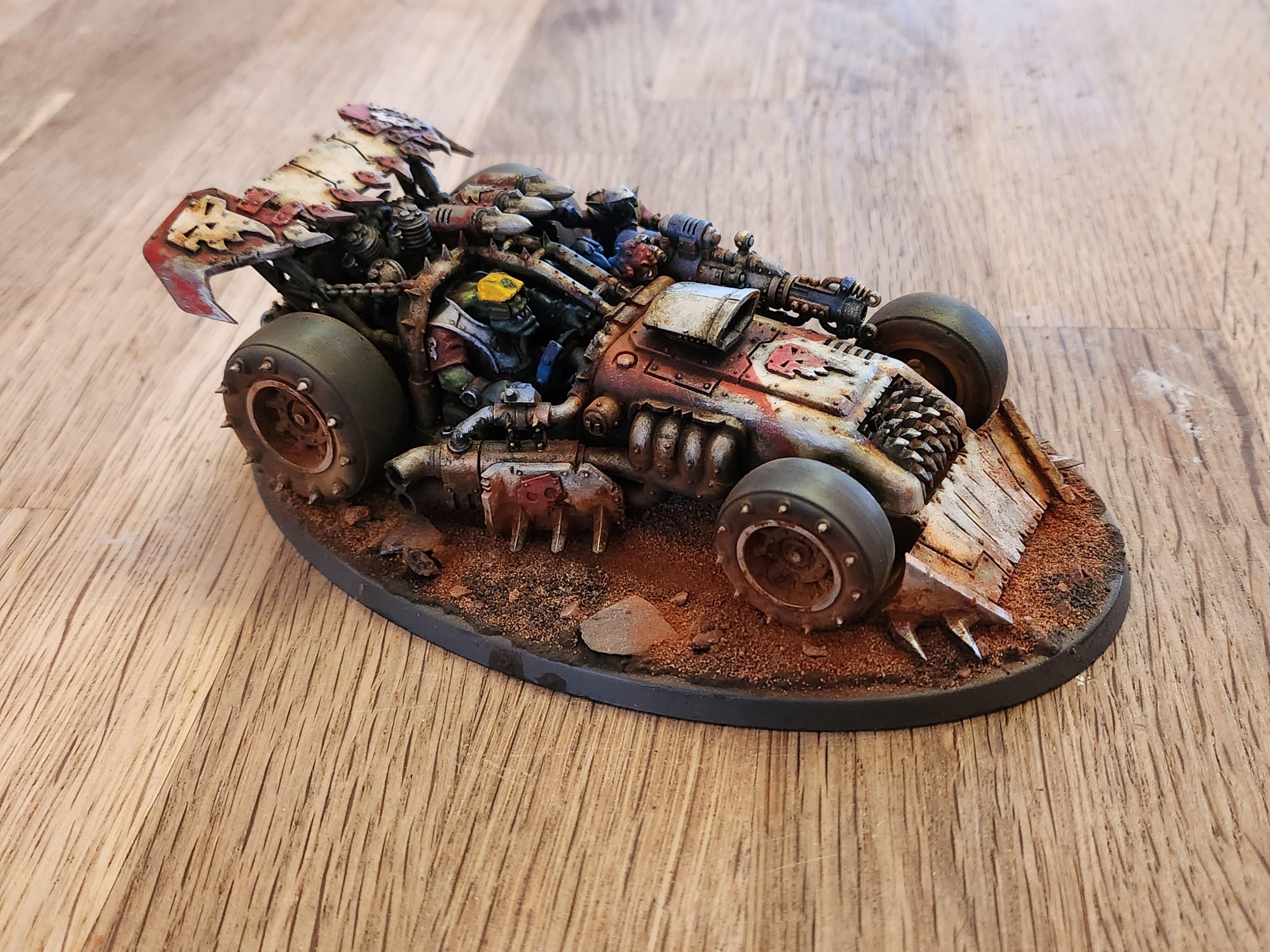 Orks 40k Games Workshop, Shokkjump Dragsta