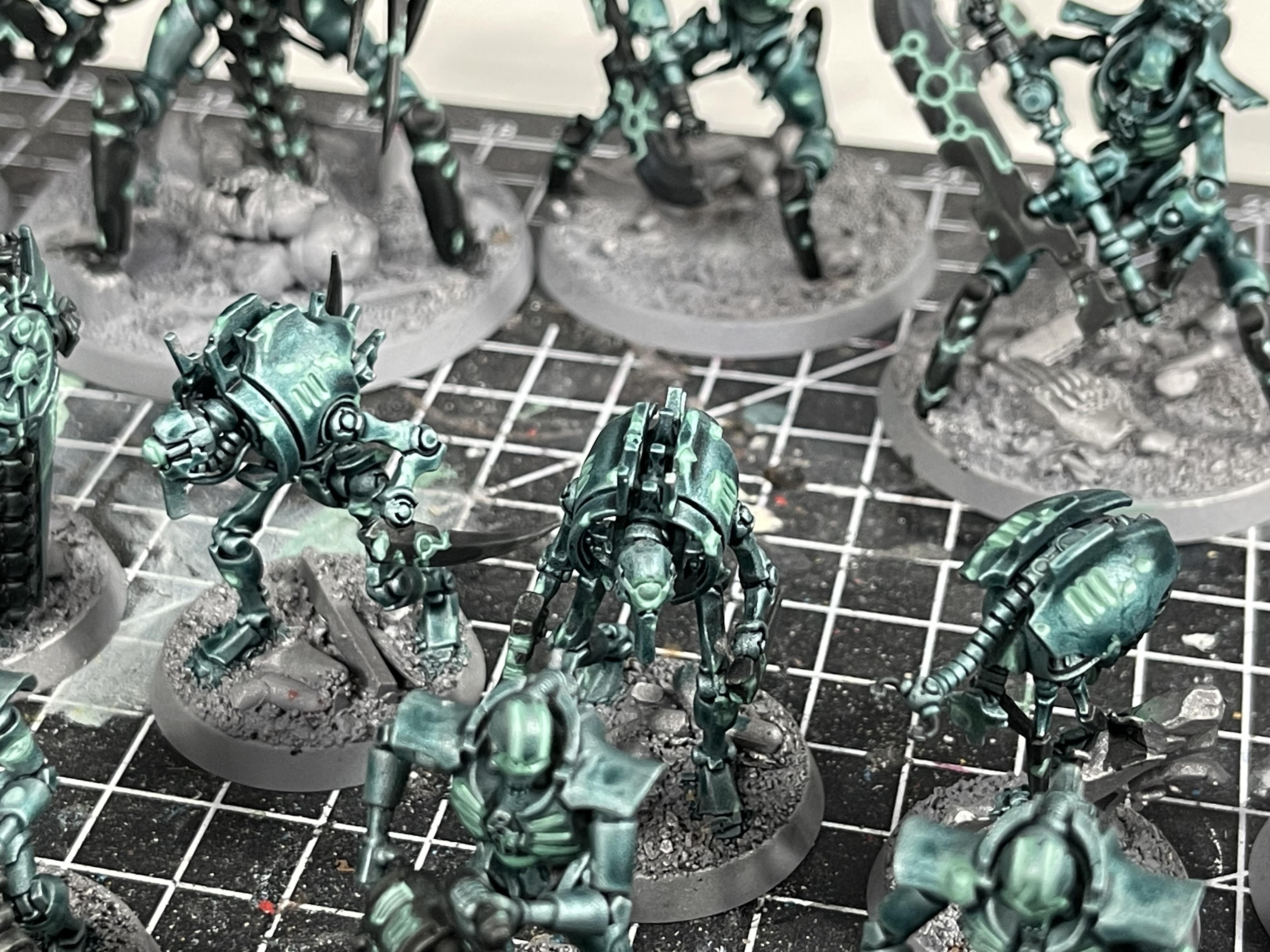 Cryptothralls, Necrons, Plasmacyte, Warhammer 40,000, Work In Progress