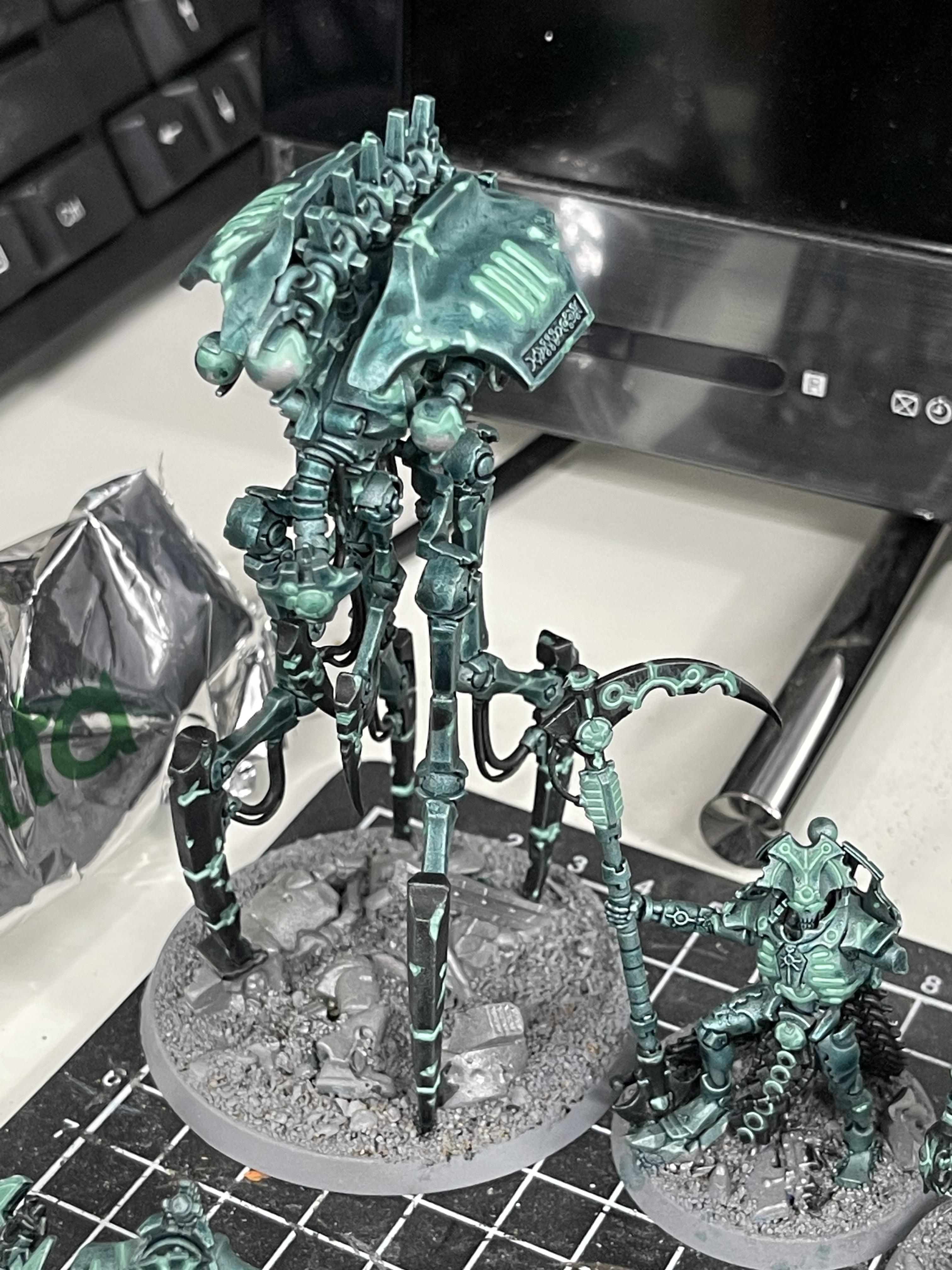 Necrons, Warhammer 40,000, Work In Progress
