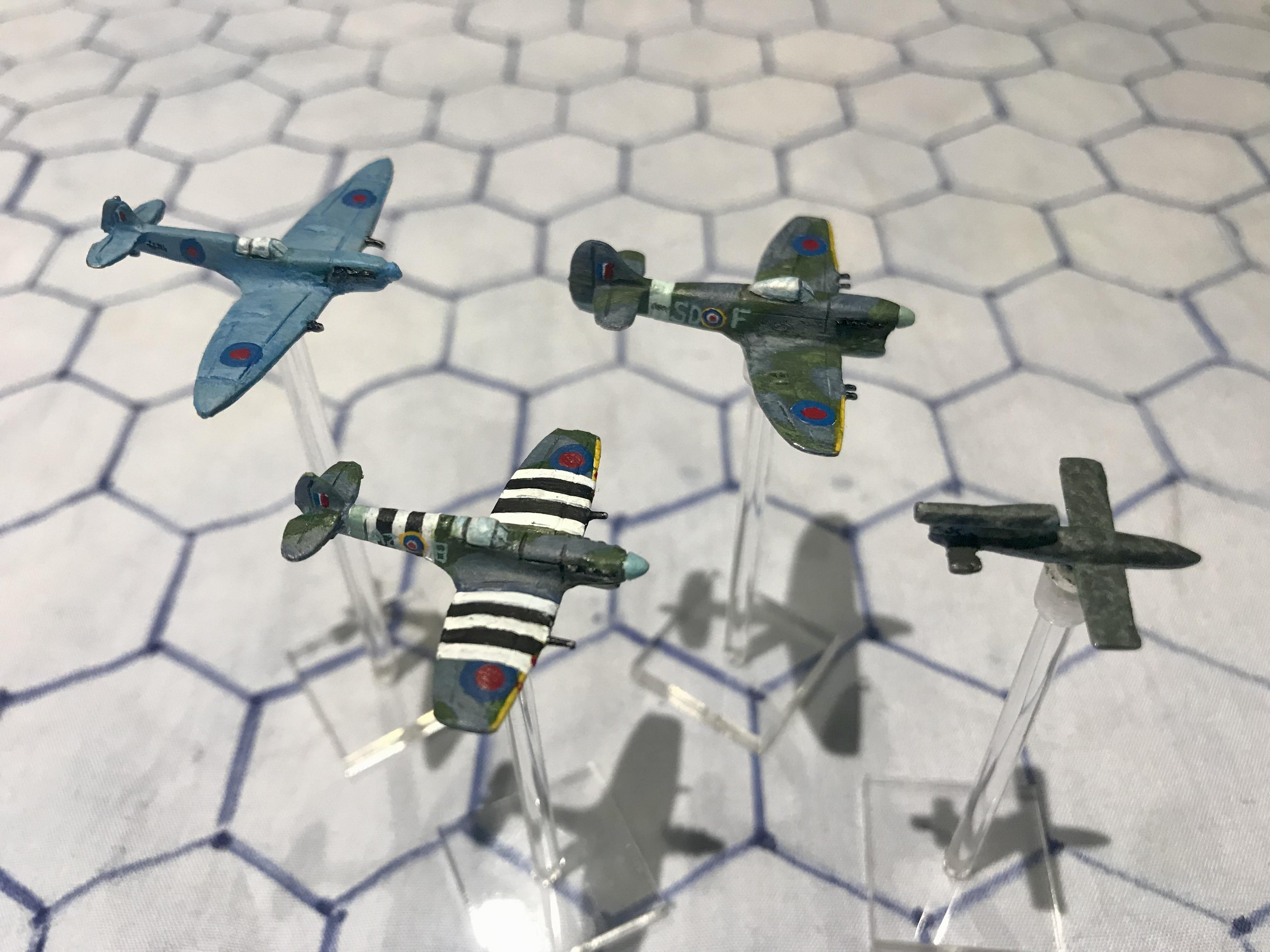 1:300 Scale, 6mm, Air Combat, Aviation, Historical, Raf, World War 2