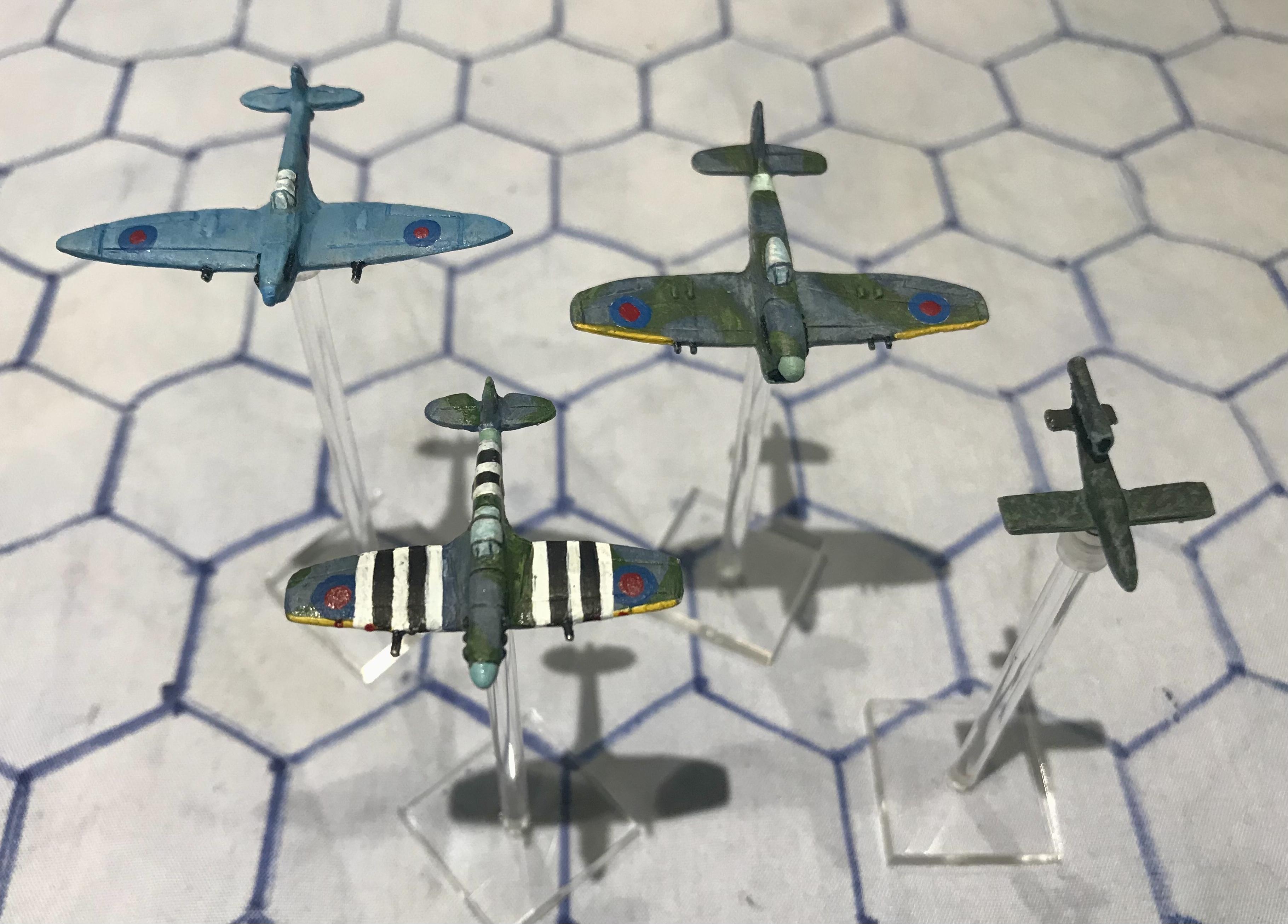 1:300 Scale, 6mm, Air Combat, Aviation, Historical, Raf, World War 2