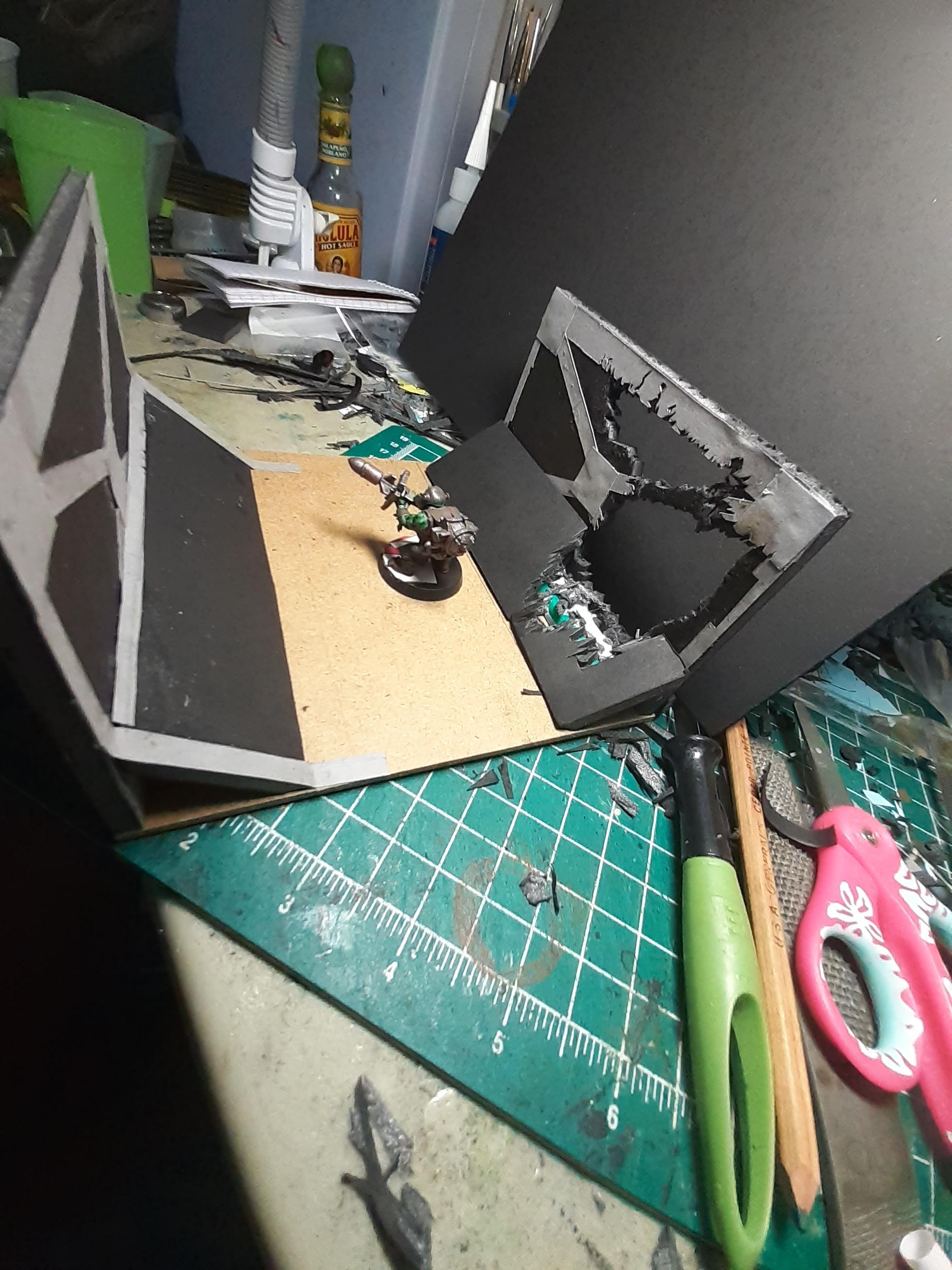 Custom, Inq28, Necromunda, Scratch Build, Spacehulk, Terrain, Waaazag, Warhammer 40,000