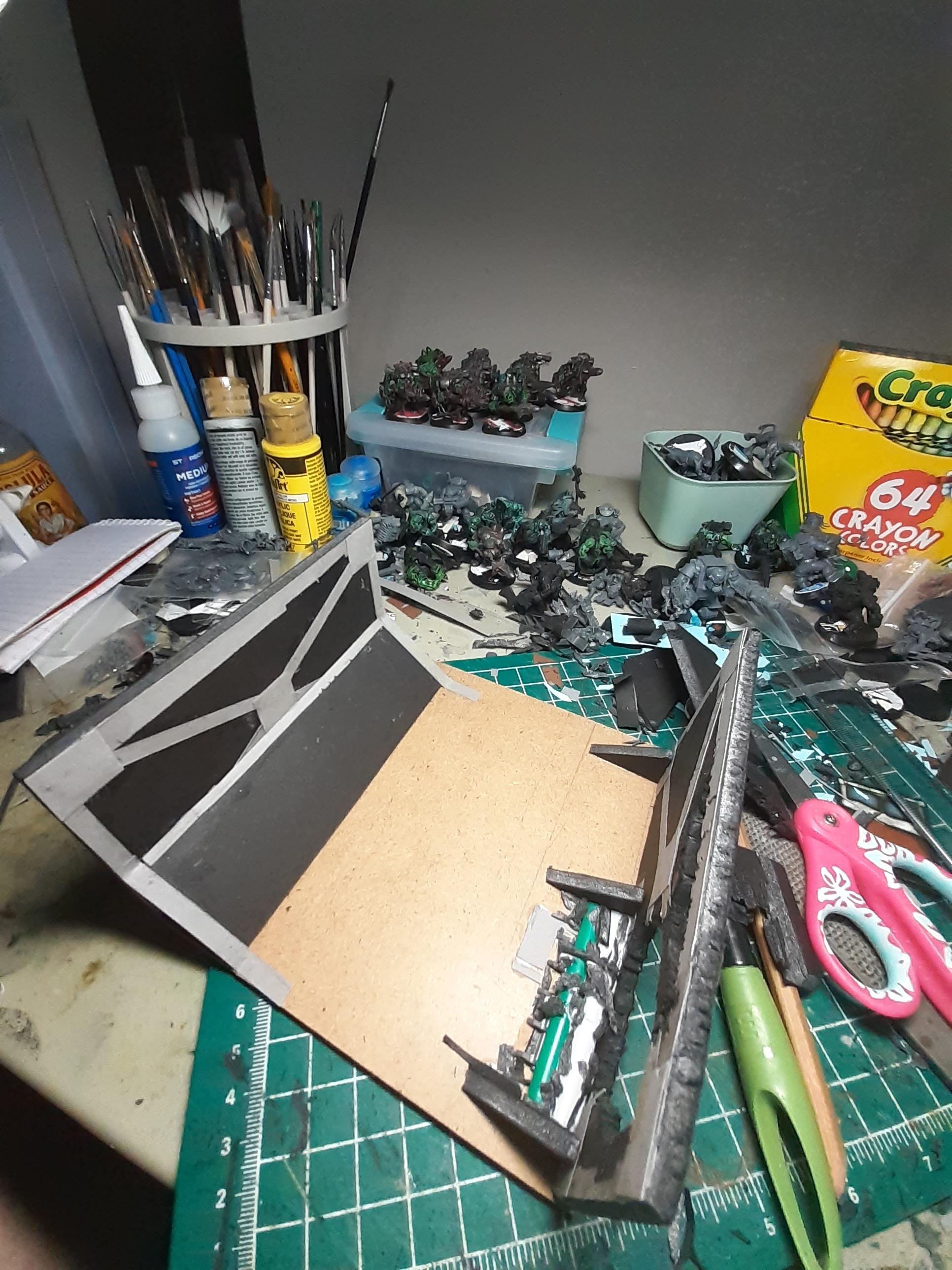 Custom, Inq28, Necromunda, Scratch Build, Spacehulk, Terrain, Waaazag, Warhammer 40,000