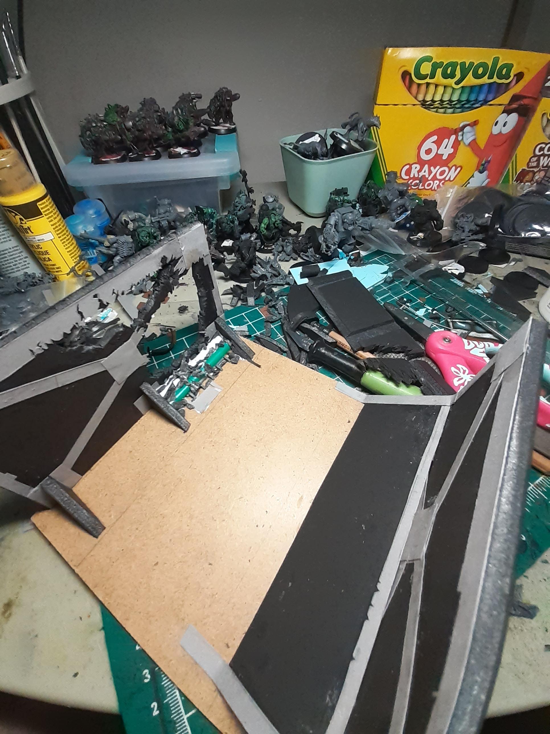 Custom, Inq28, Necromunda, Scratch Build, Spacehulk, Terrain, Waaazag, Warhammer 40,000