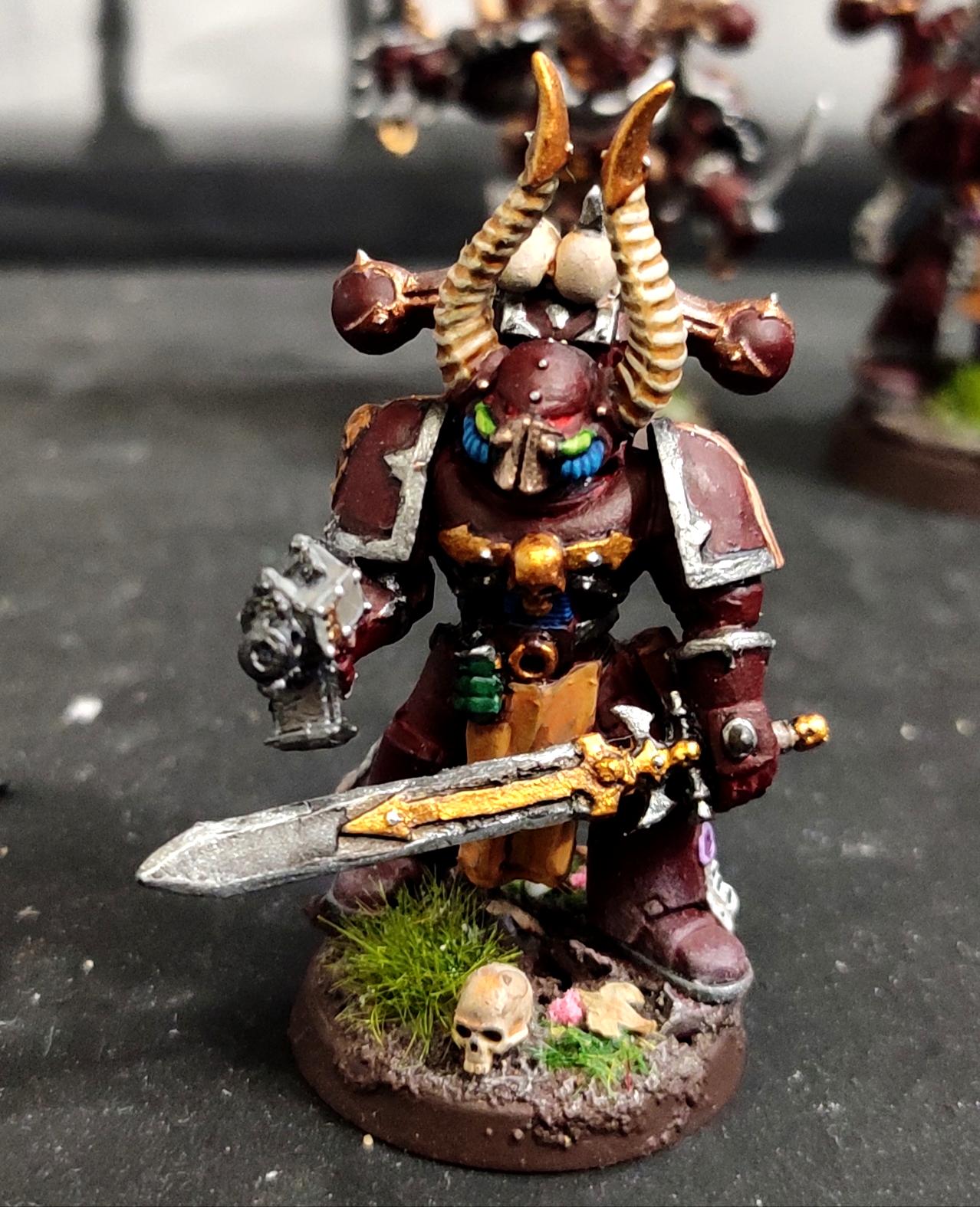 Chaos, Chaos Space Marines, Conversion, Heresy, Heretic Astartes, Infantry, Kitbash, Regiment, Sword, Traitor Legions, Warhammer 40,000, Word Bearers