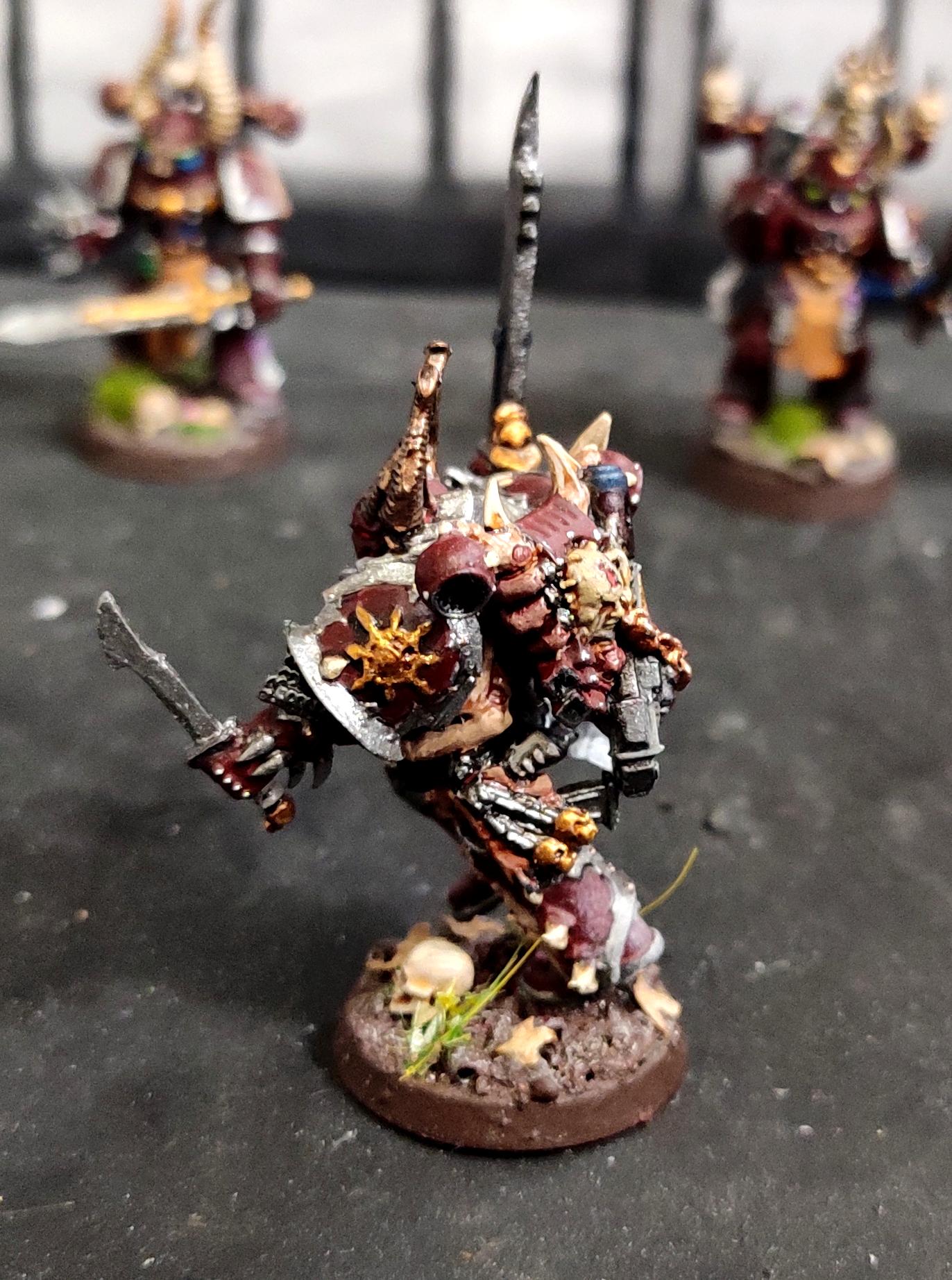 Aspiring Champion, Chaos, Chaos Space Marines, Conversion, Heresy, Heretic Astartes, Infantry, Kitbash, Power Sword, Regiment, Traitor Legions, Warhammer 40,000, Word Bearers