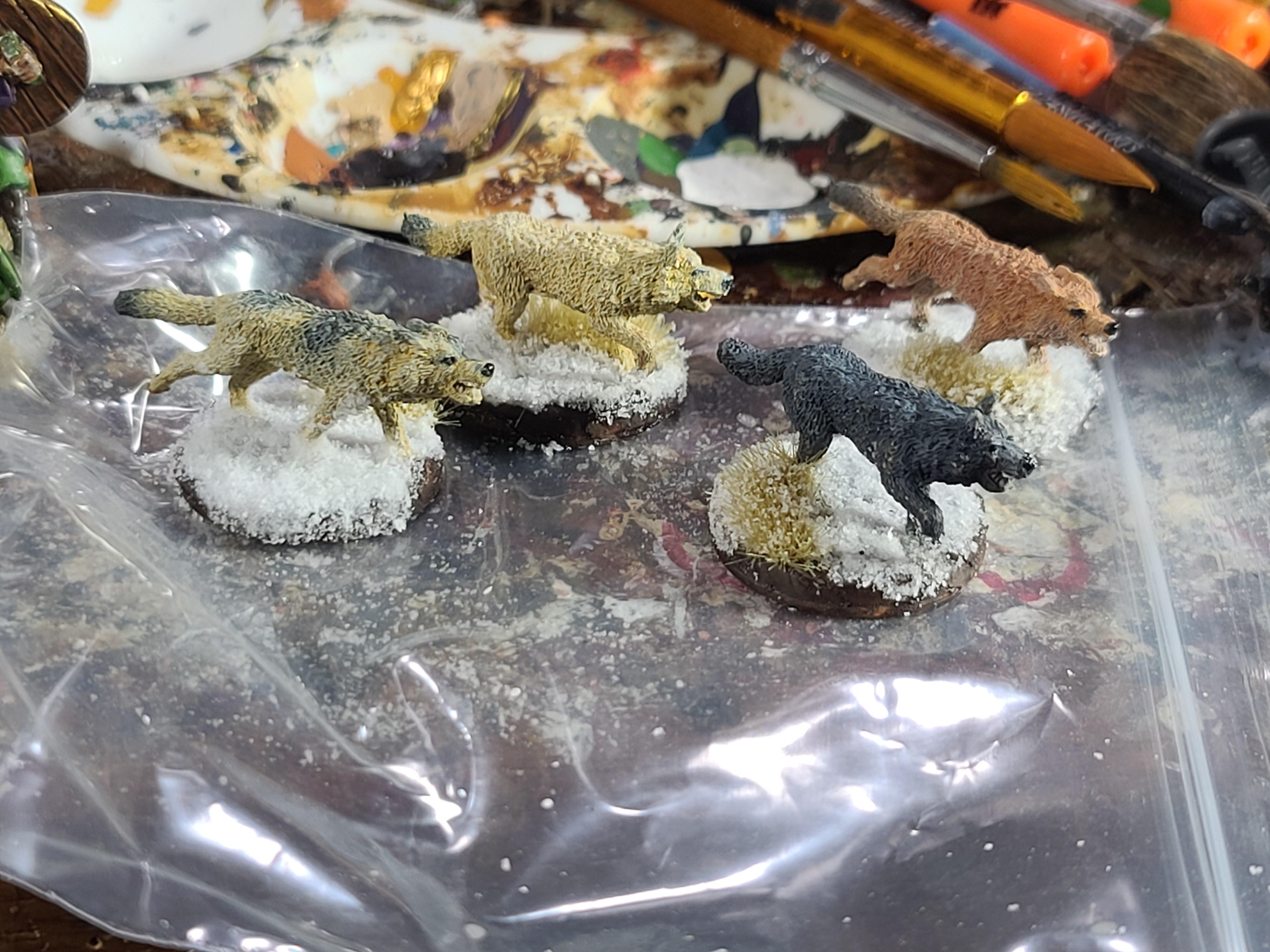Bones, Bones Usa, Dog, Mordheim, Reaper Miniatures, Wolves