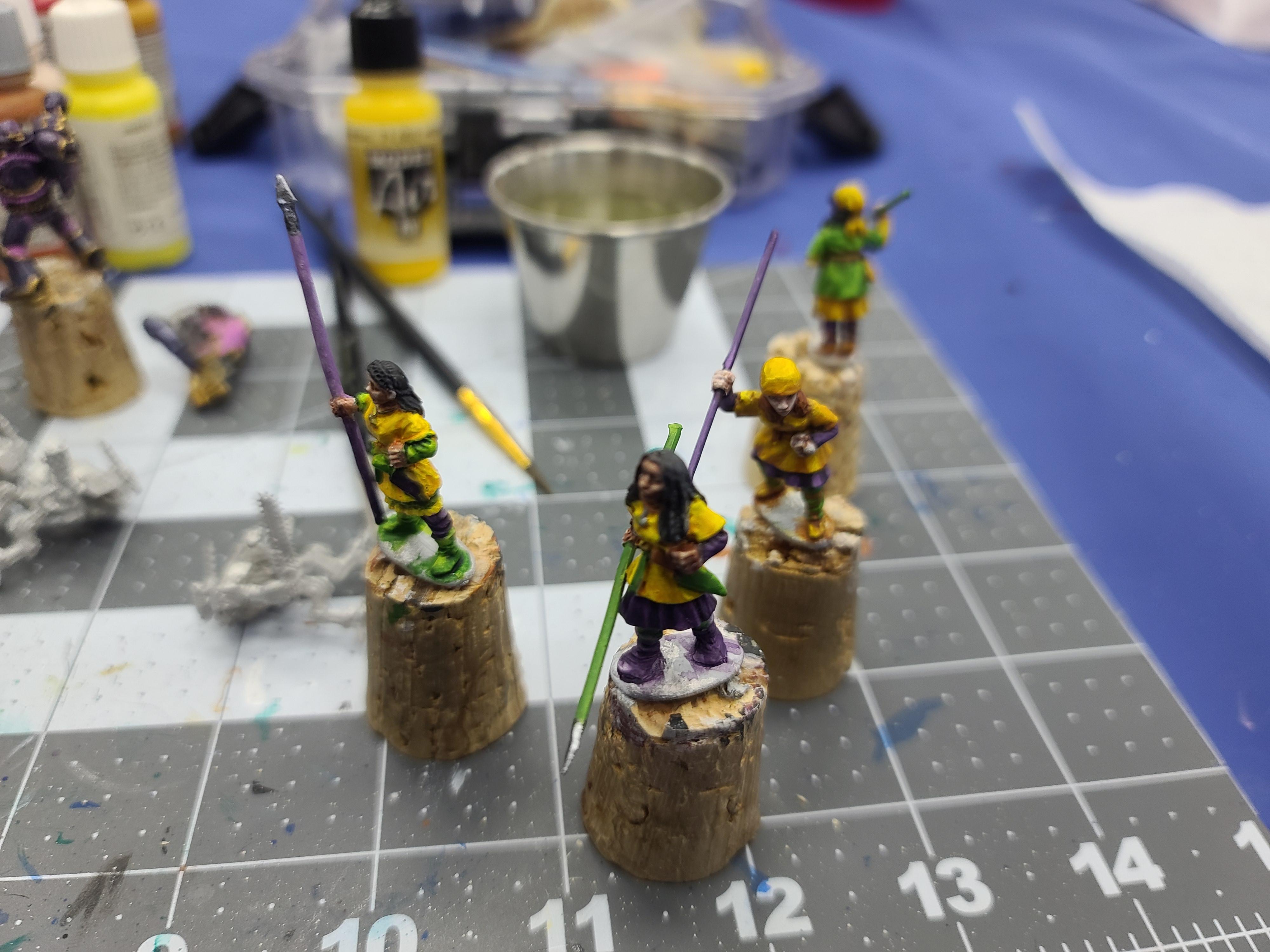 Bad Squiddo Games, Female, Gripping Beast, Norse, Saga, Shieldmaidens, Spear, Spearwomen