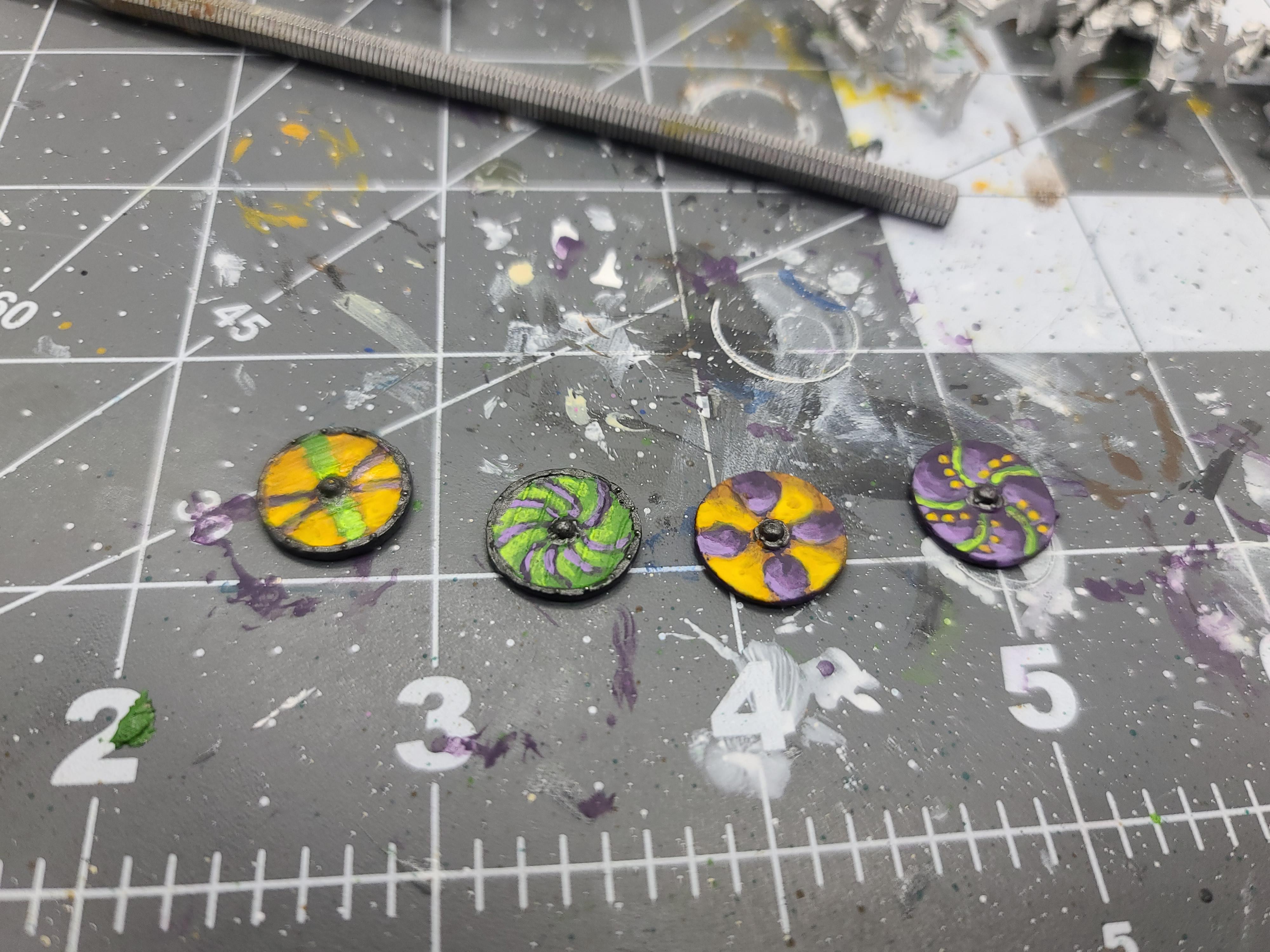 Bad Squiddo Games, Freehand, Gripping Beast, Norse, Round Shield, Shield