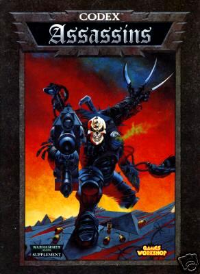 3rd Edition, Assassins, Codex Assassins, Copyright Games Workshop, Cover