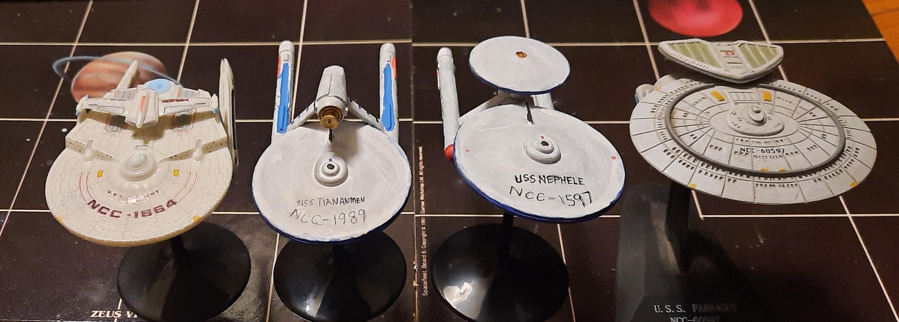 Federation, Kit Bash, Star Trek, Tos