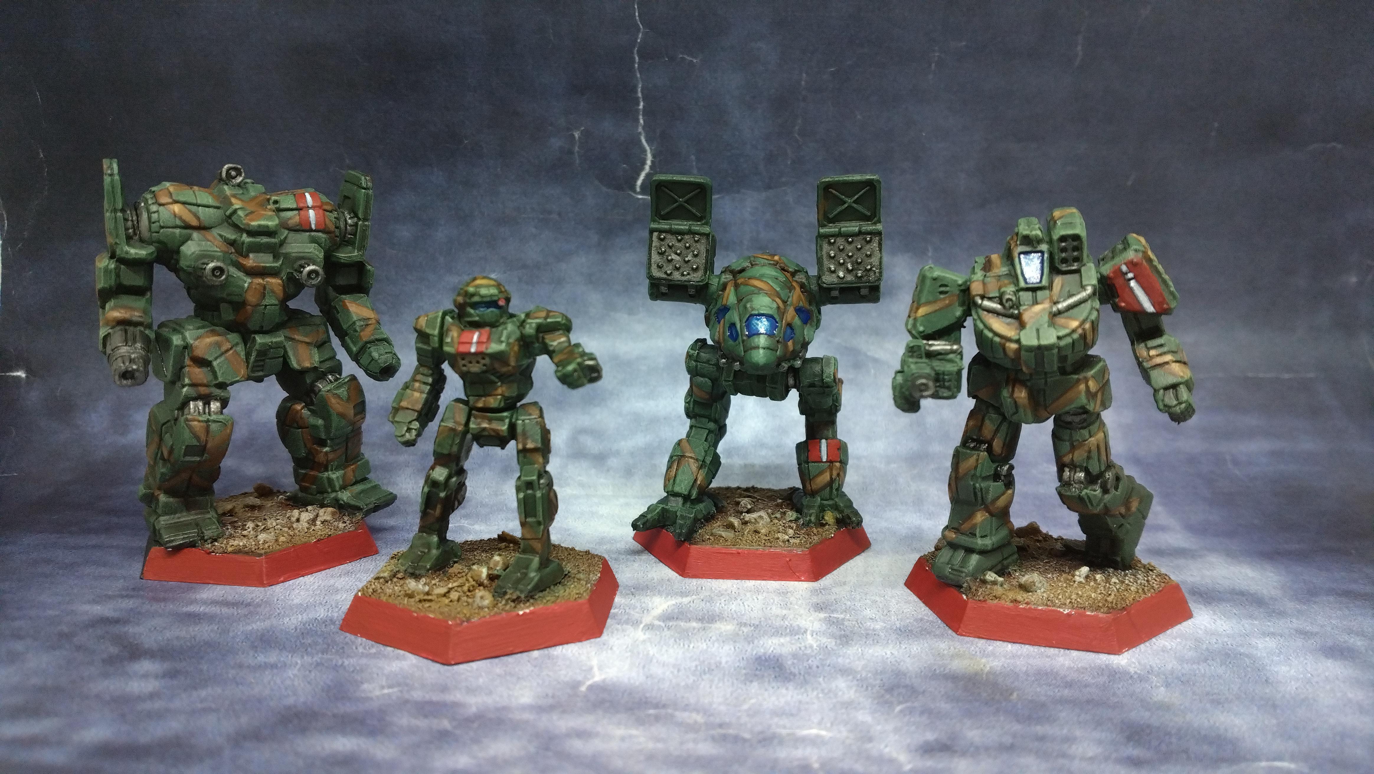 Awesome, Battletech, Catalyst, Catapult, Commando, January 2023, Mech, Robot, Wolverine