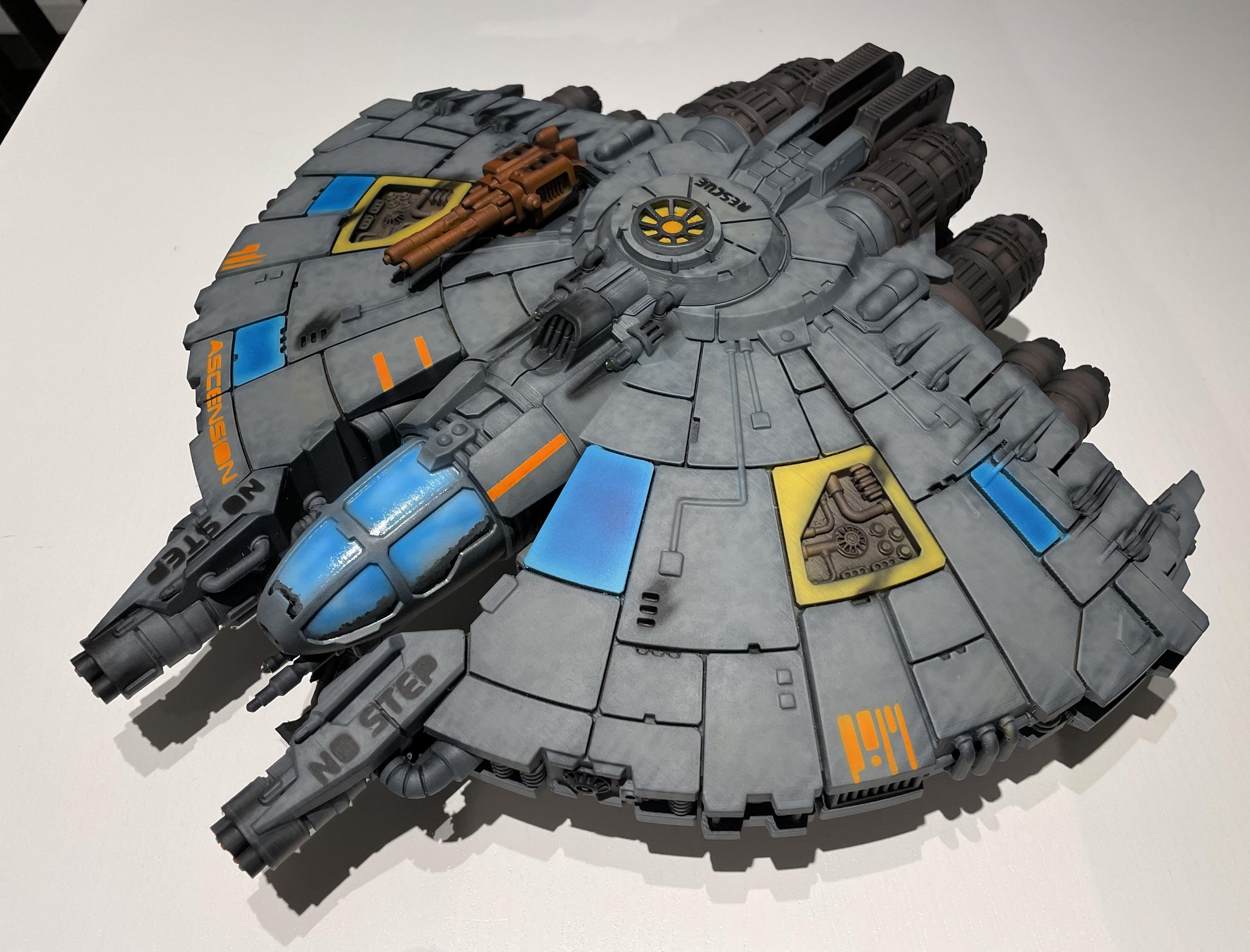Ascension, Hunter, Imperial Terrain, Shuttle, Space Ship
