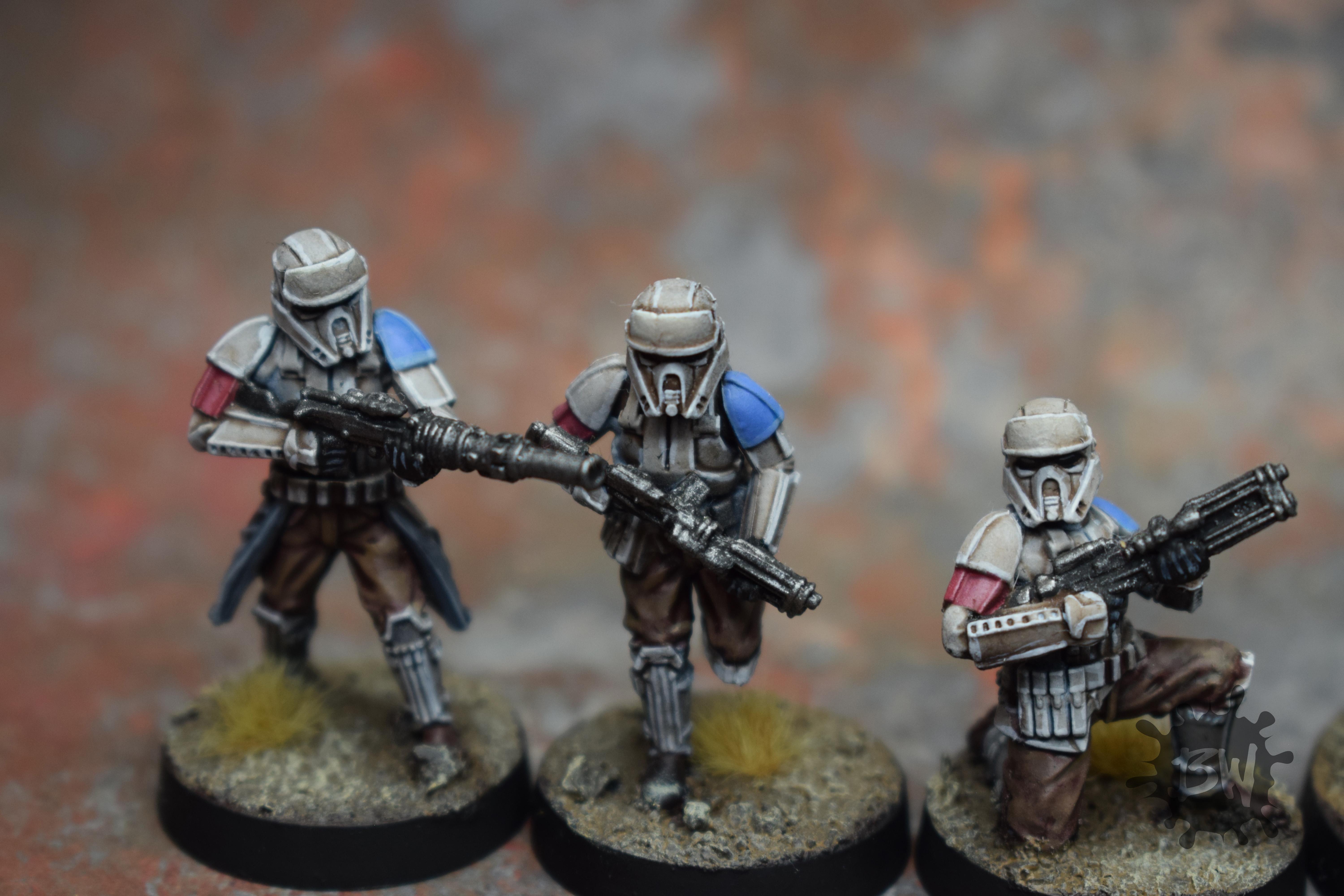 Amg, Army, Atomic Mass Games, Bw, Imperial Shoretroopers, Star Wars Legion, Swl