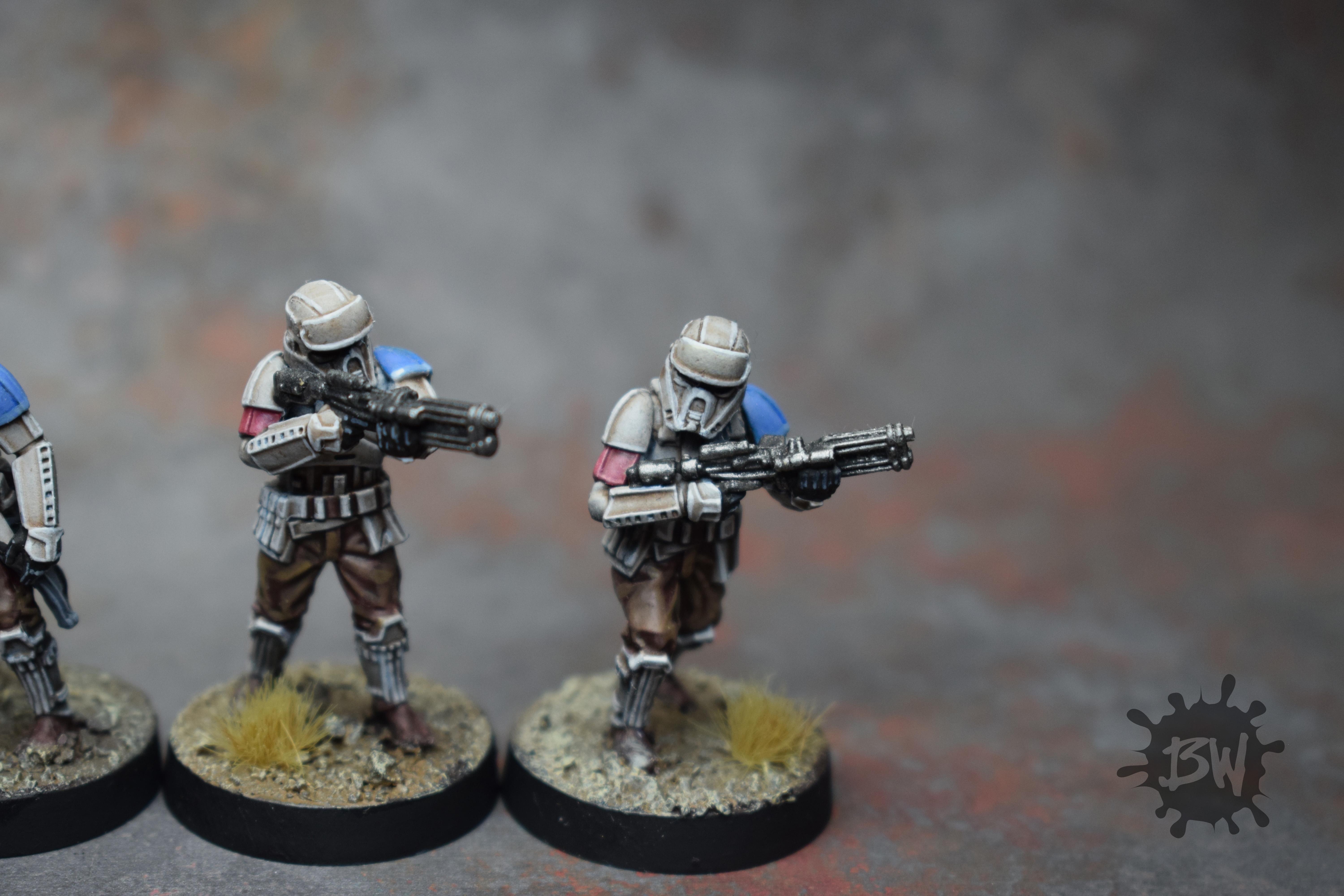 Amg, Army, Atomic Mass Games, Bw, Imperial Shoretroopers, Star Wars Legion, Swl