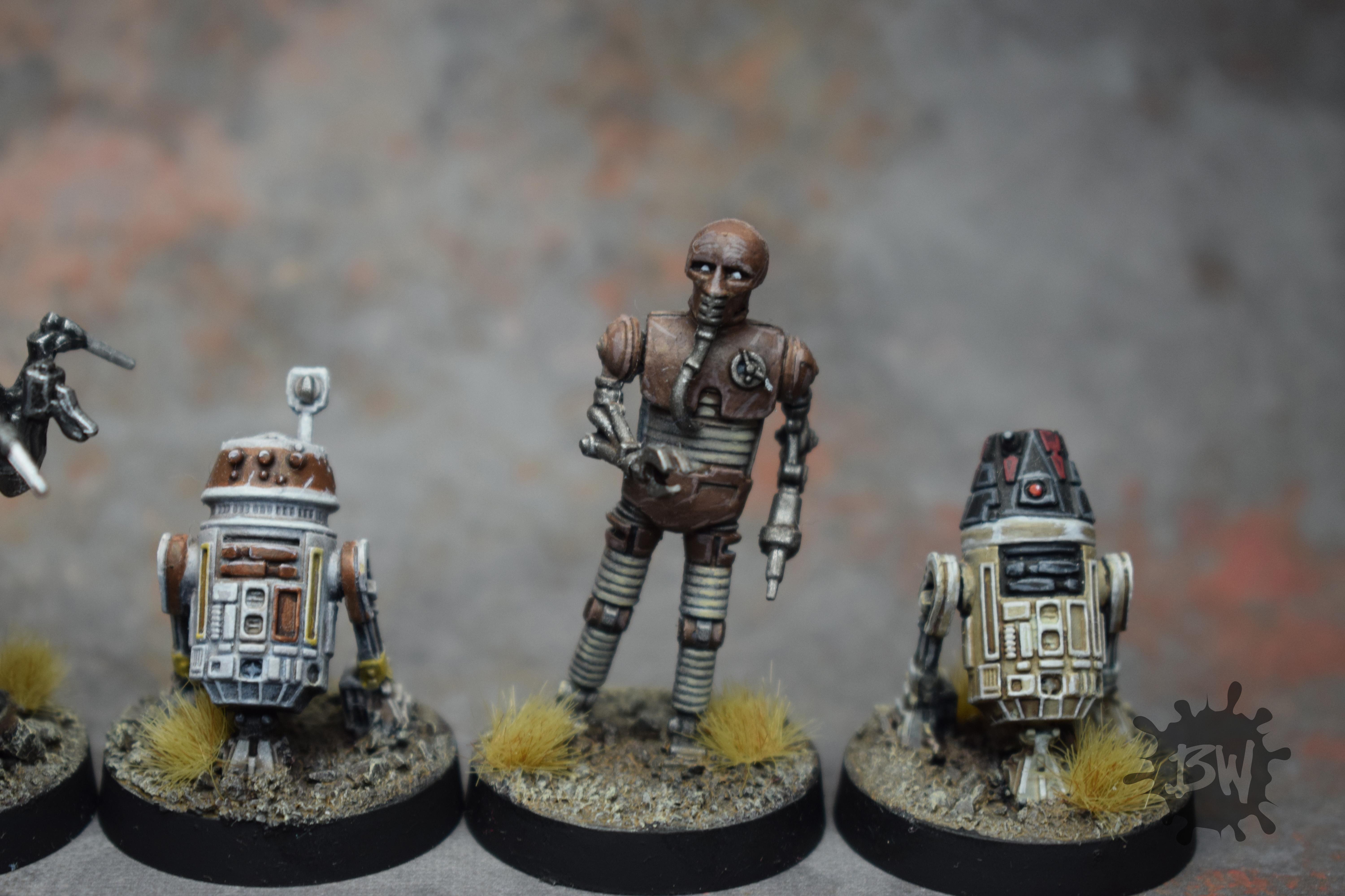 Amg, Army, Atomic Mass Games, Bw, Medical Droids And Astromech Droids, Star Wars Legion, Swl